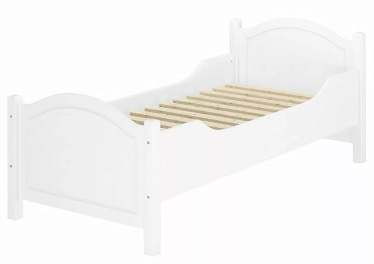 ERST-HOLZ Bett Seniorenbett 90x220 Holzbett extra hoch Einzelbett Kiefer we günstig online kaufen