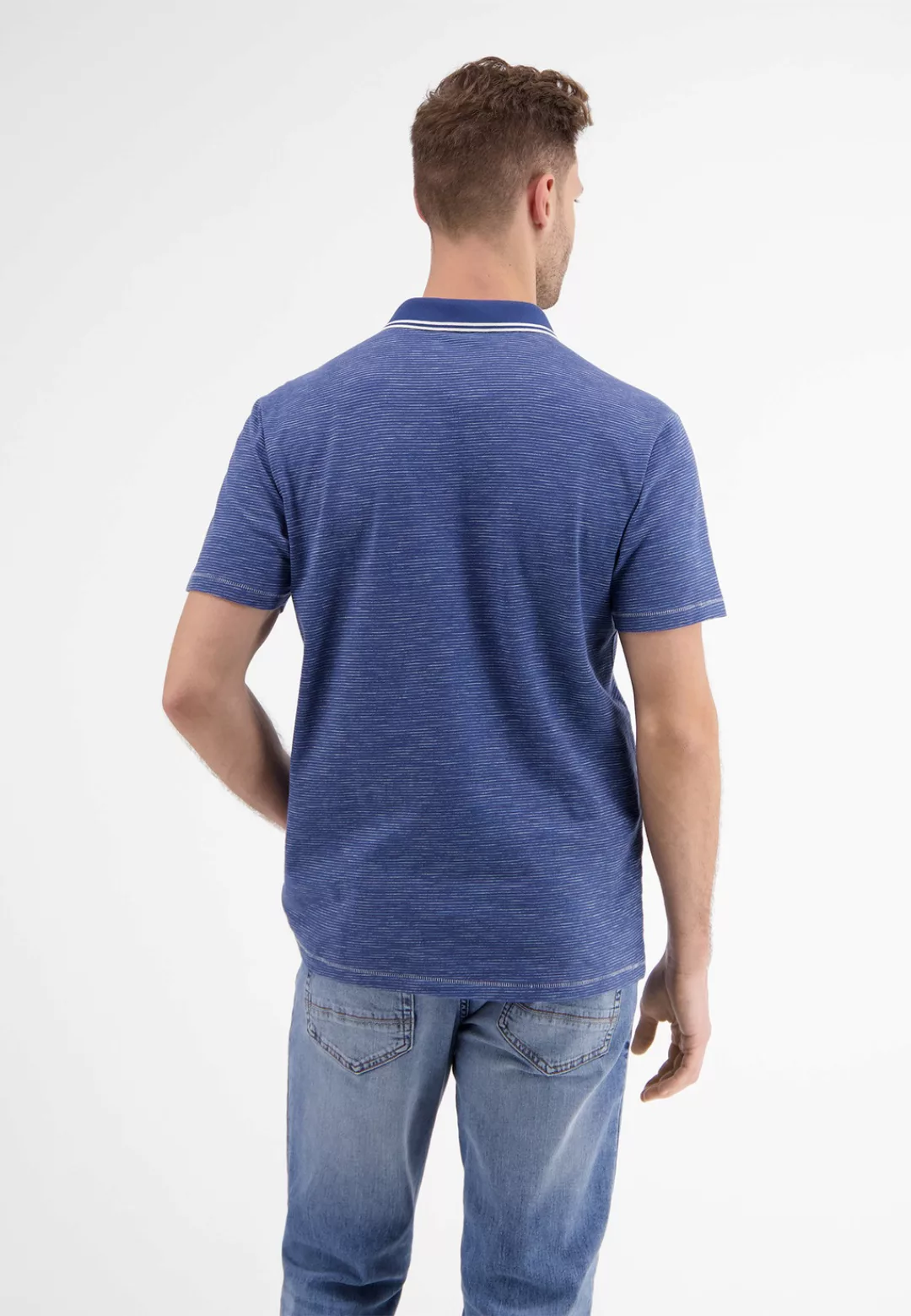 LERROS Poloshirt "LERROS Poloshirt mit Finelinerstreifen" günstig online kaufen