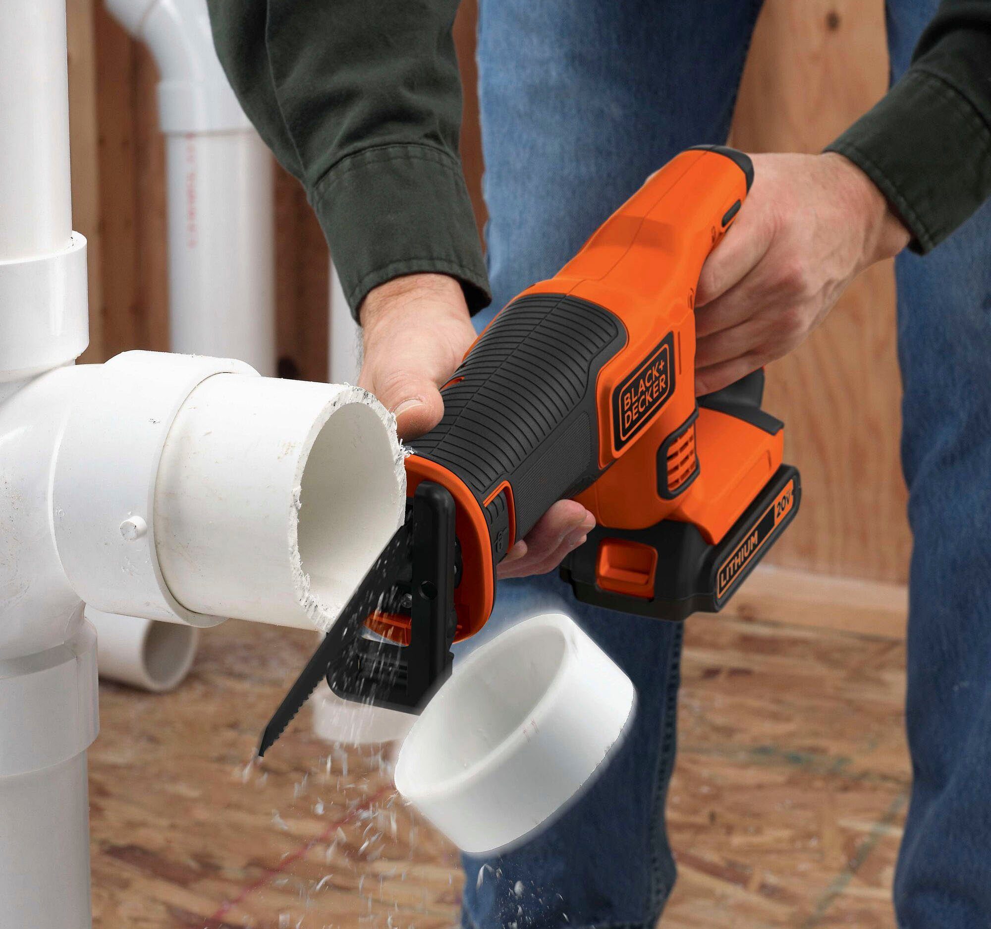 Black+Decker Akku-Säbelsäge 18 V BDCR18N günstig online kaufen
