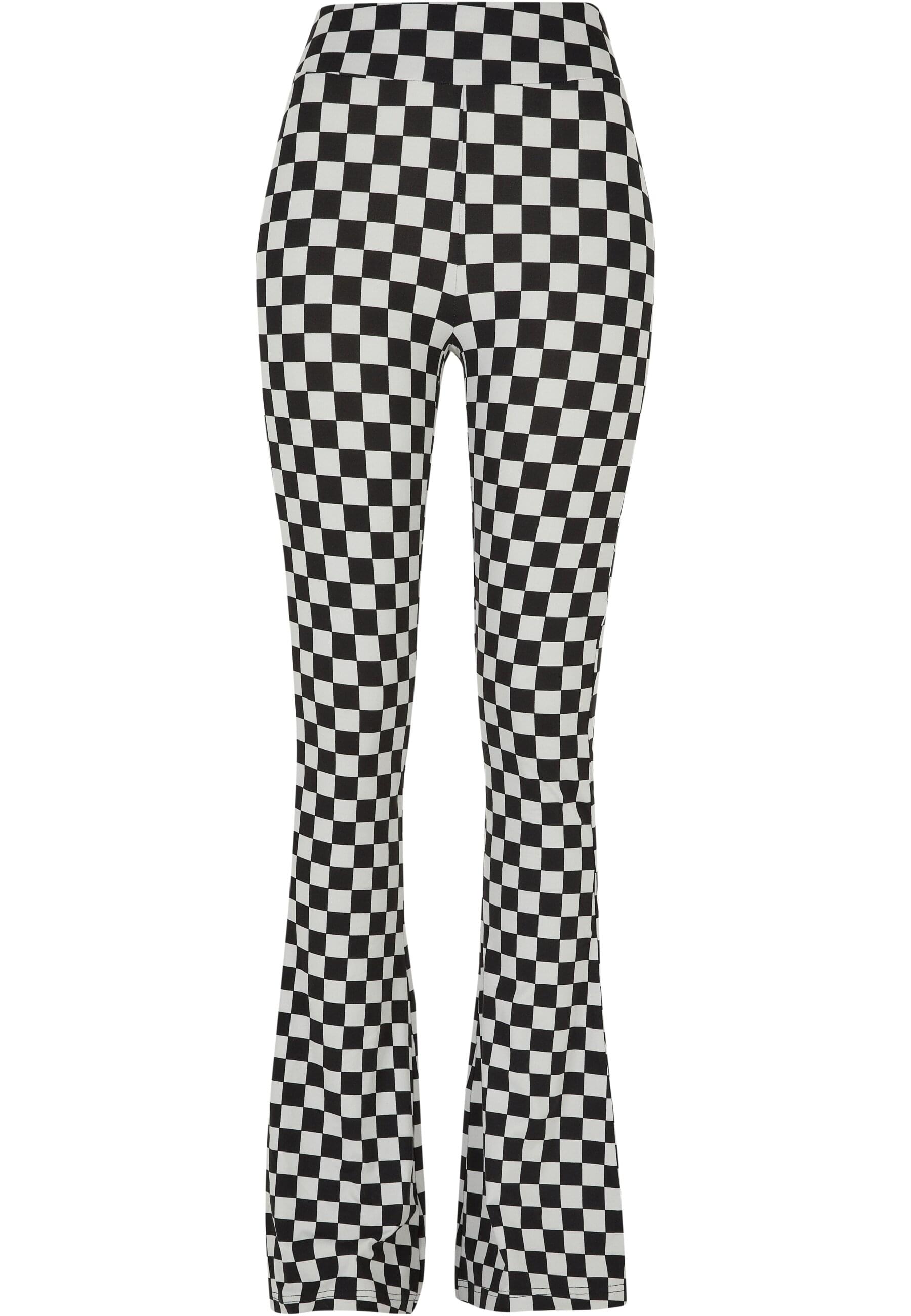 URBAN CLASSICS Leggings "Urban Classics Damen Ladies Checked Boot Cut Leggi günstig online kaufen