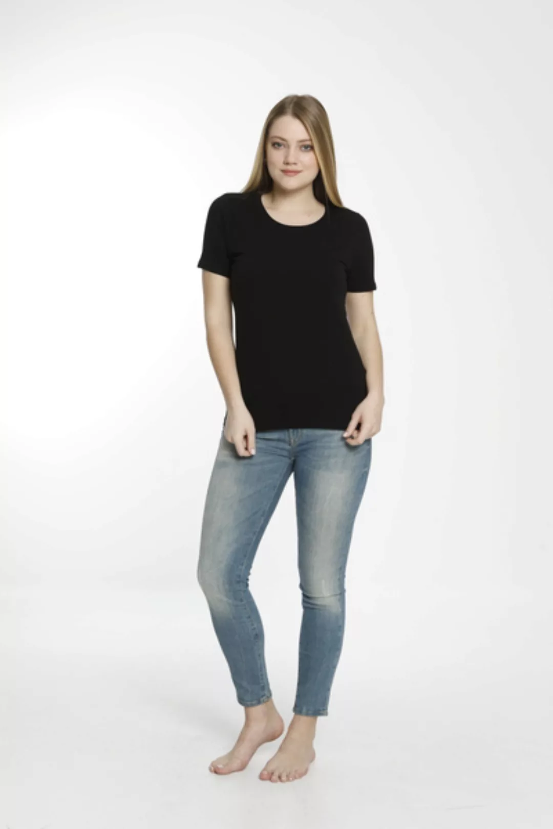 Gots Zertifiziertes Biobaumwolle Damen T-shirt Von Bruno Barella günstig online kaufen
