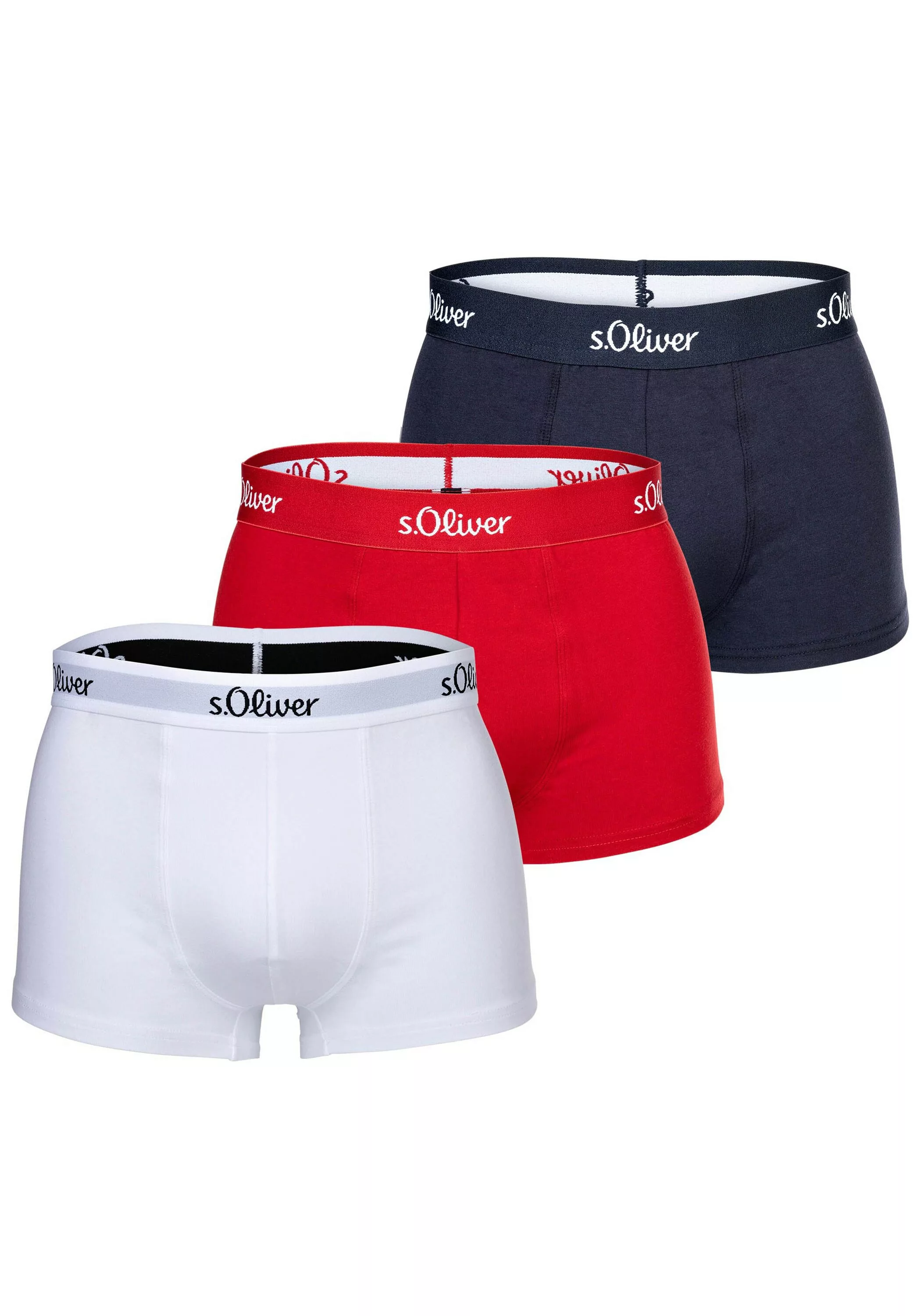 s.Oliver Boxershorts "Boxershort 3er Pack" günstig online kaufen