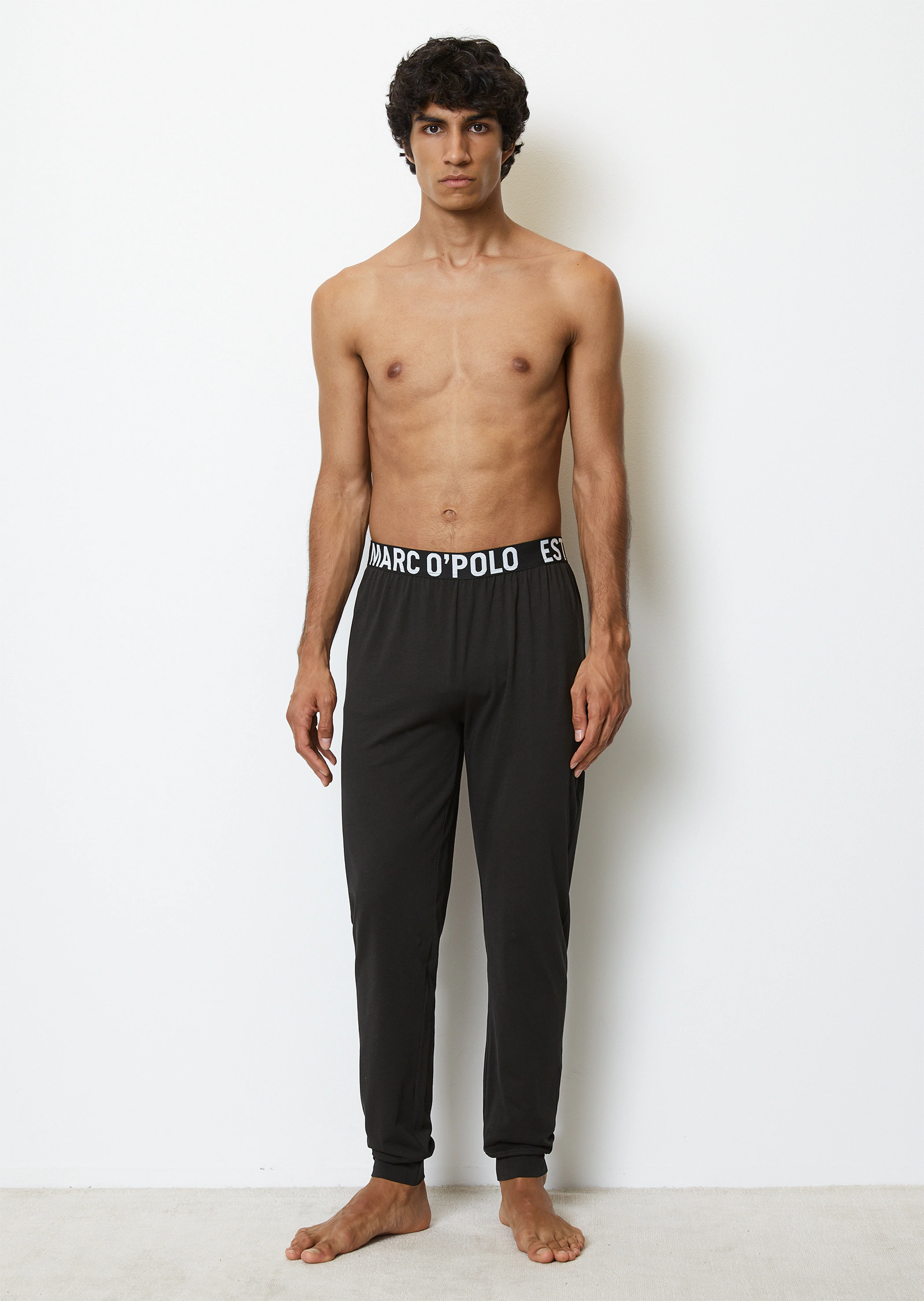 Marc OPolo Shorts "Mix N Match Cotton", Logo-Bund elastisch, Baumwolle, beq günstig online kaufen
