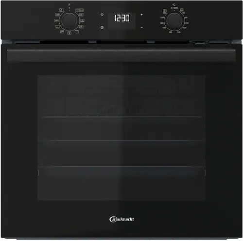 BAUKNECHT Einbaubackofen »BBA285HU1K«, mit 1-fach-Teleskopauszug, Maxi Cook günstig online kaufen