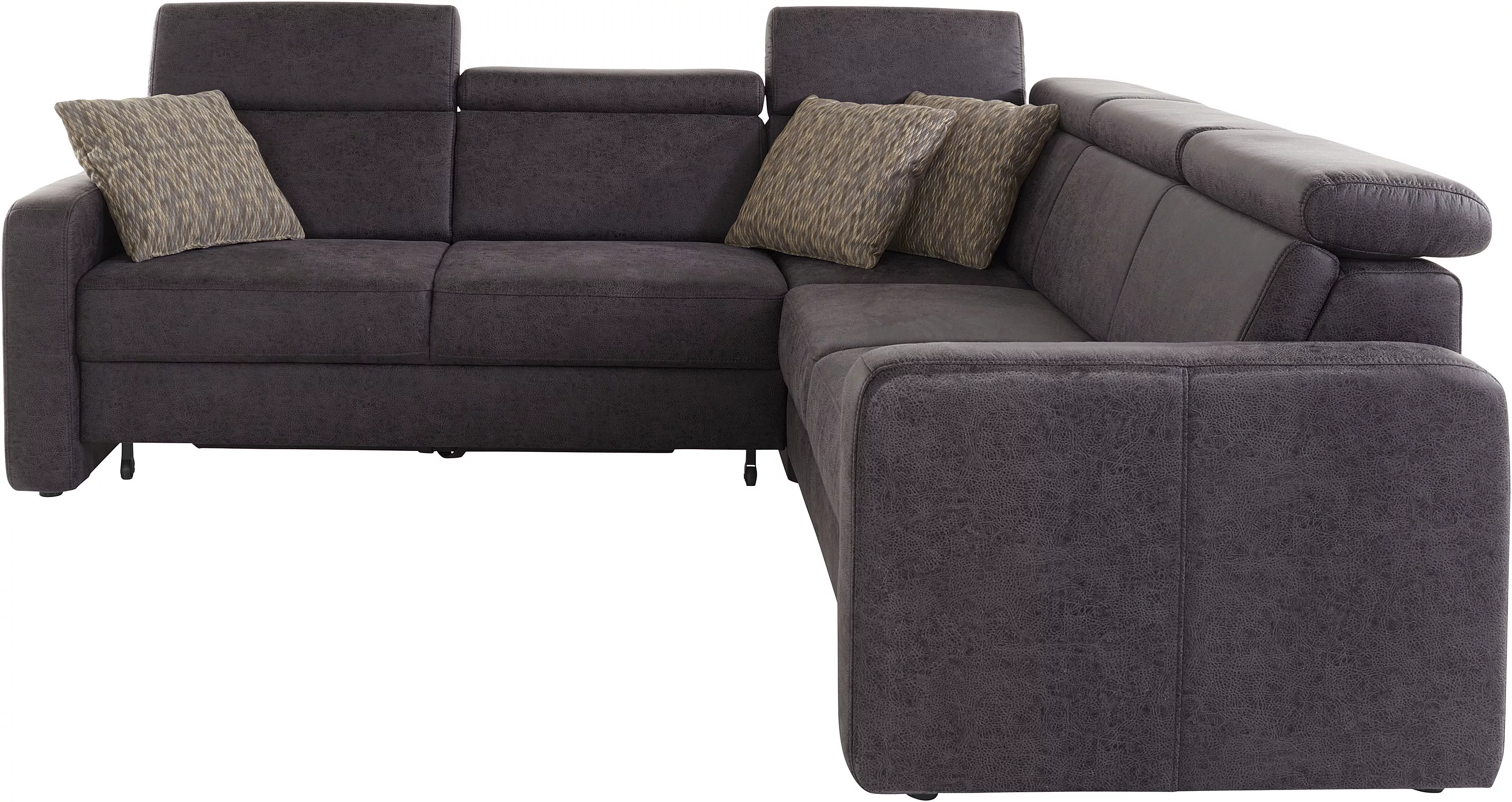 sit&more Ecksofa »Bologna L-Form«, Kopfteilverstellung, wahlweise mit Bettf günstig online kaufen