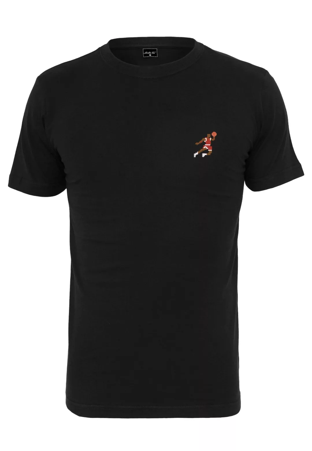 MisterTee T-Shirt "MisterTee Herren Small Basketball Player Tee" günstig online kaufen