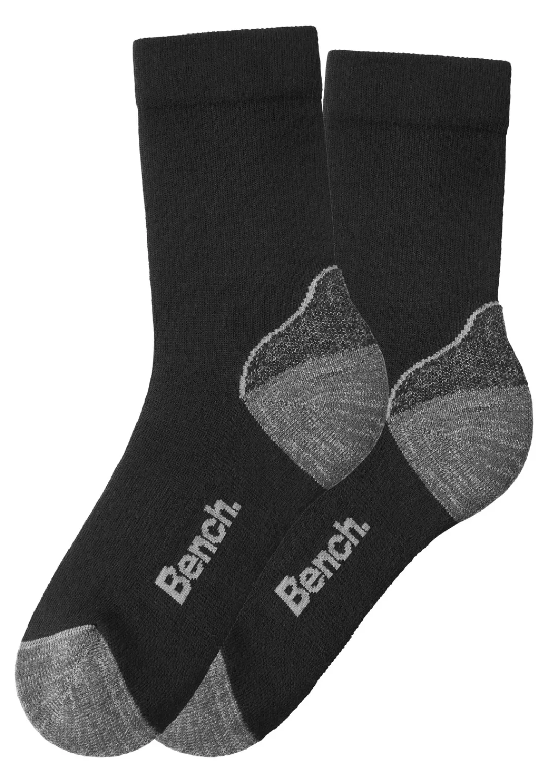 Bench. Wandersocken, (Packung, 2 Paar), Wollsocken aus flauschigem Material günstig online kaufen