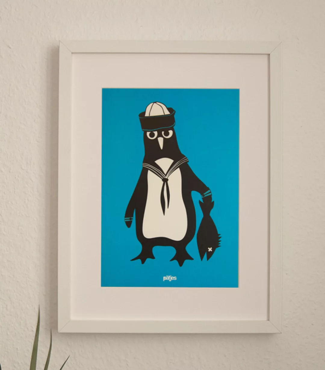 Pinguin Martin - Poster A4 günstig online kaufen