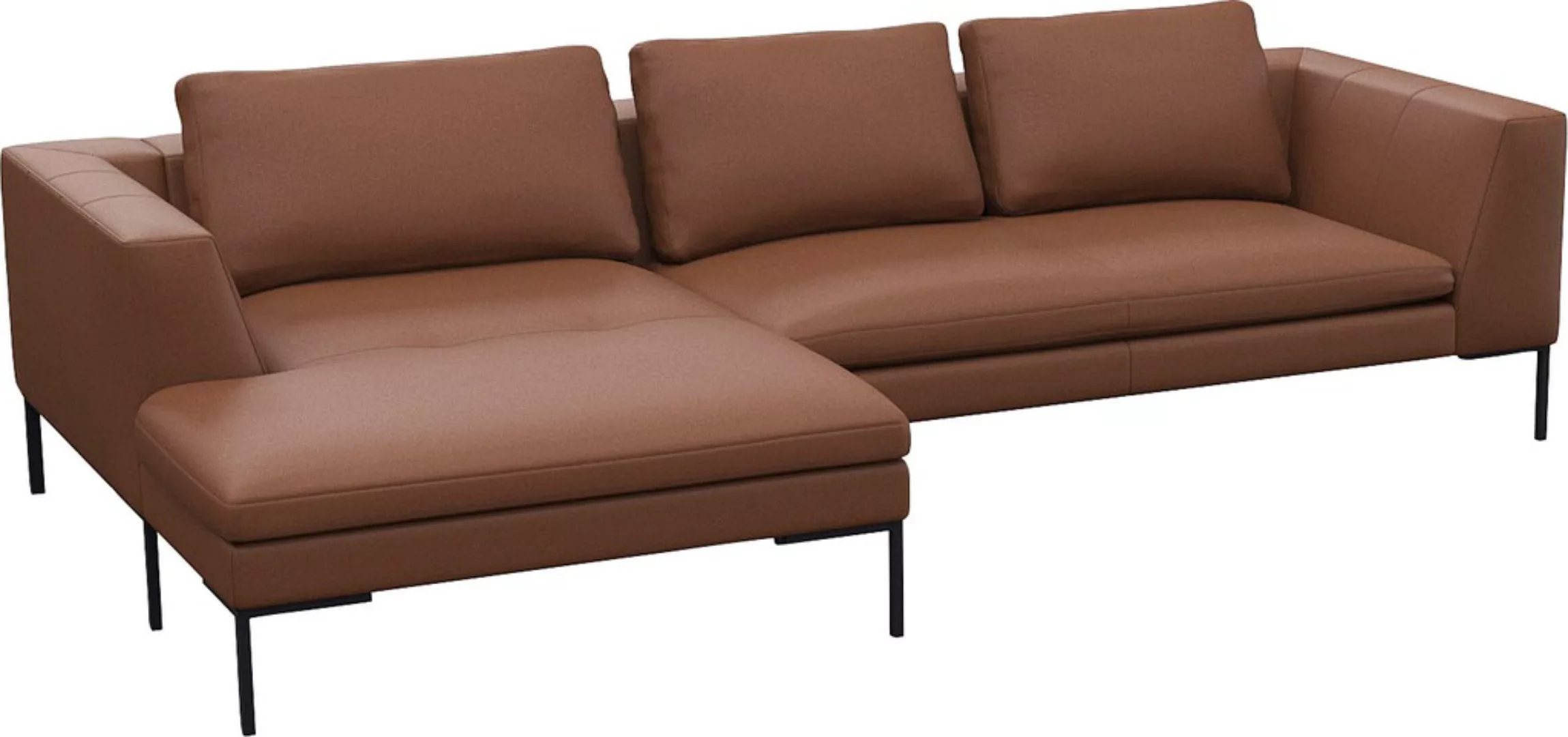 FLEXLUX Ecksofa "Loano, toller Sitzkomfort, L-Form", modernes Sofa, frei im günstig online kaufen