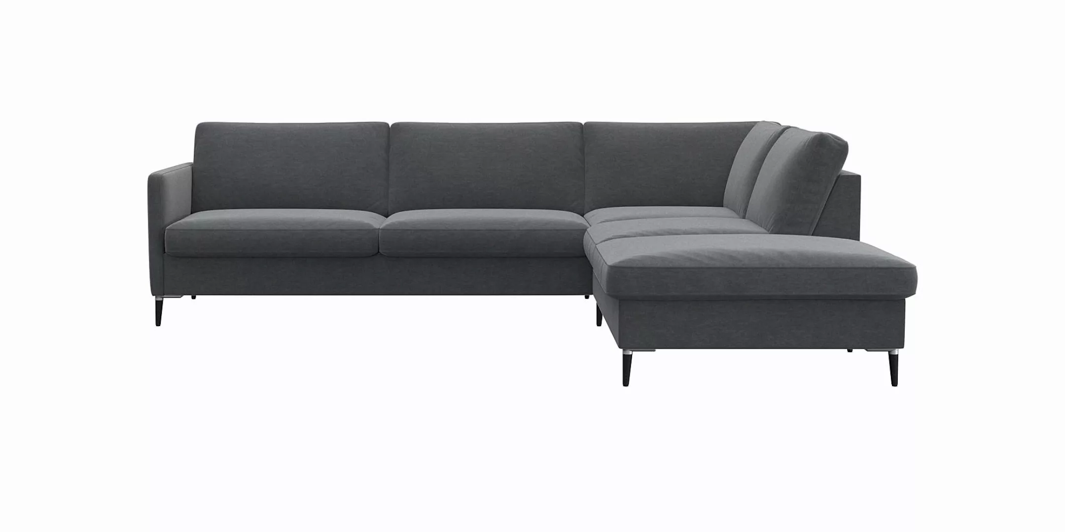 FLEXLUX Ecksofa "Fiore, super Sitzkomfort durch Kaltschaum im Sitz, L-Form" günstig online kaufen