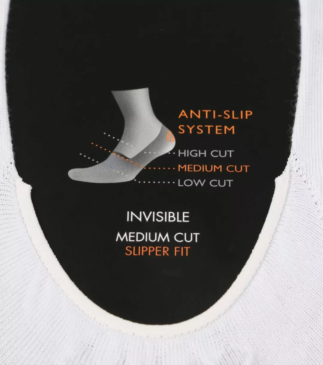 FALKE Step Trainer Socken Invisible Weiß - Größe 39-40 günstig online kaufen