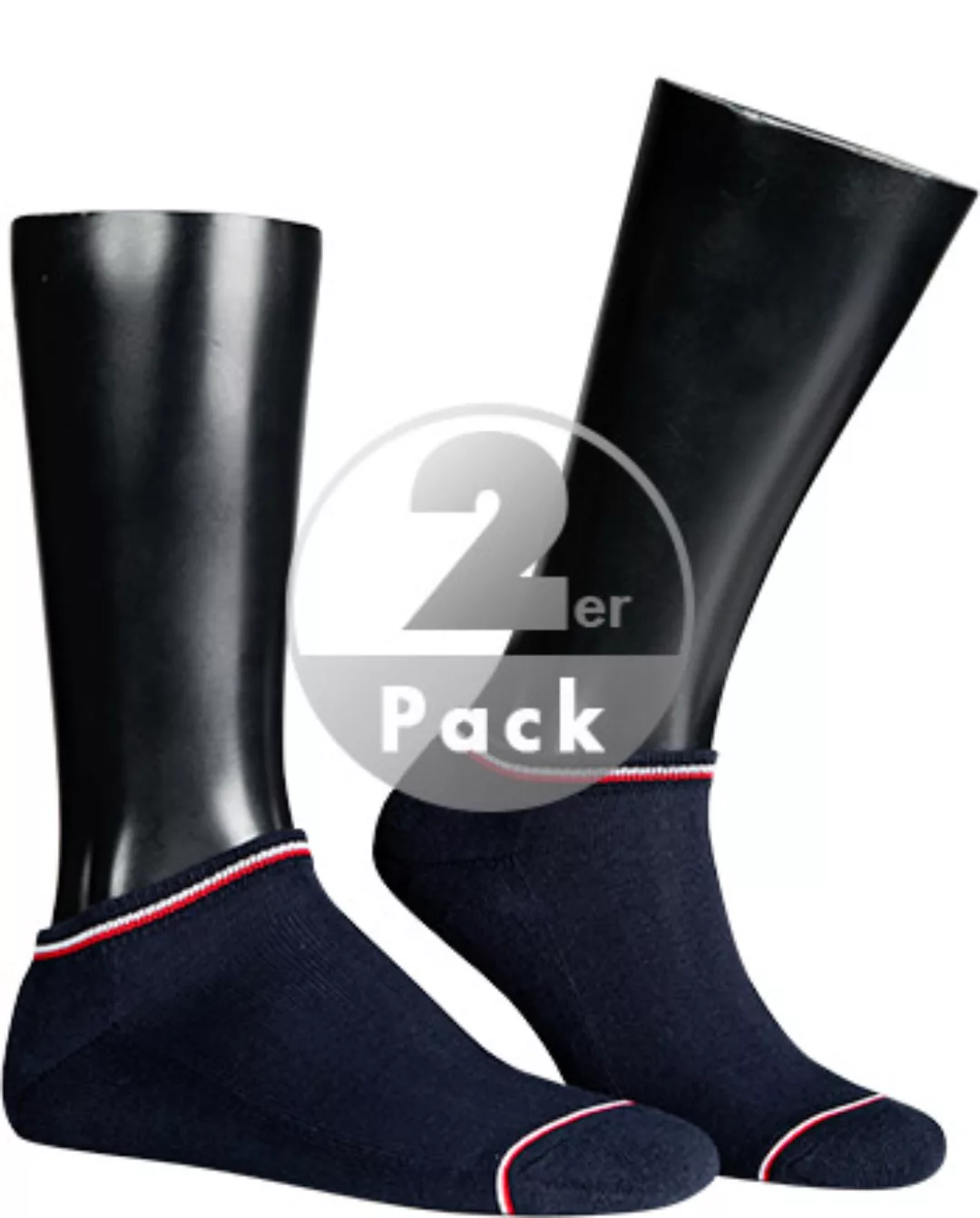 Tommy Hilfiger Iconic Sneaker Socken 2 Paare EU 39-42 Dark Navy günstig online kaufen