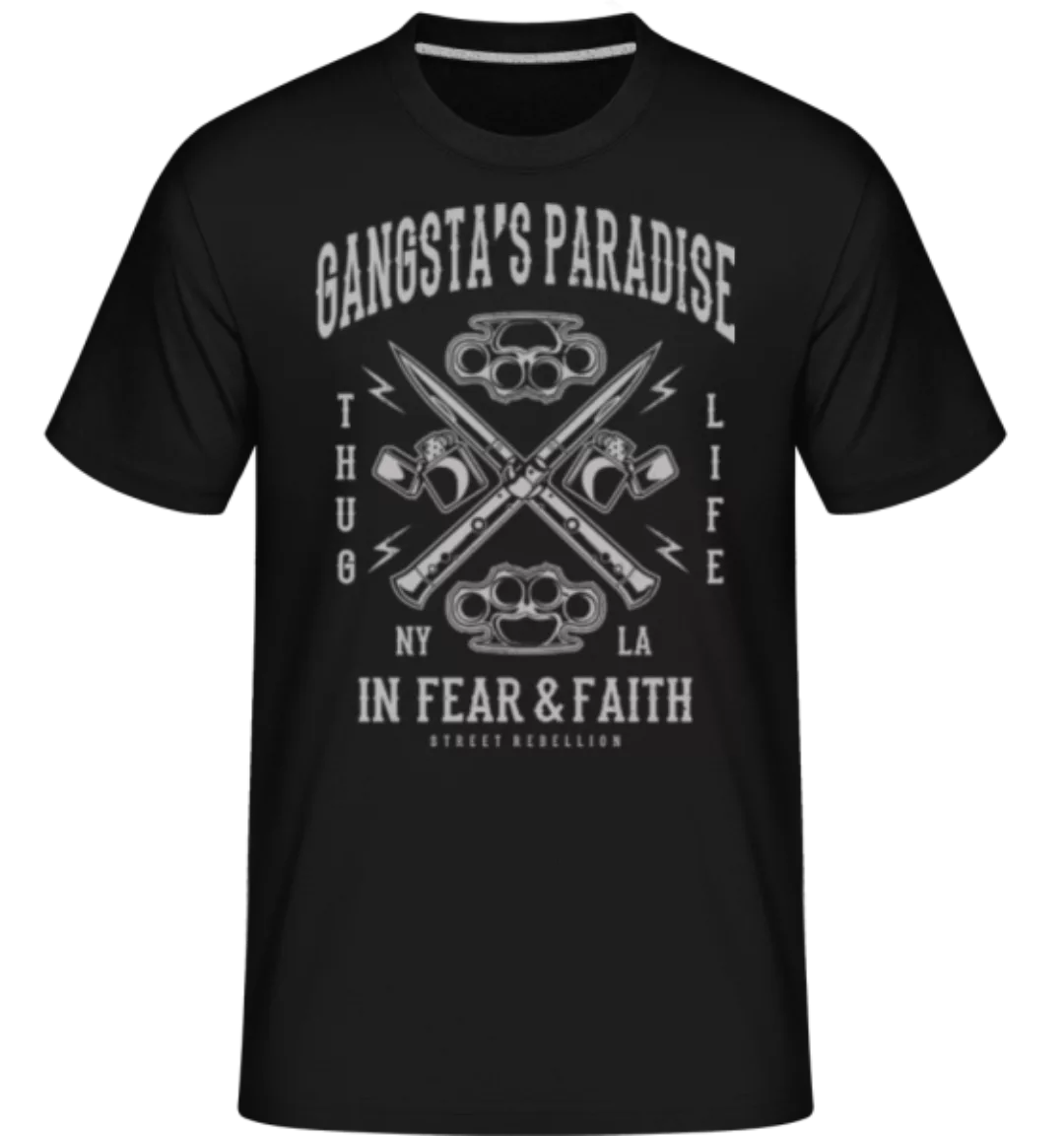 Gangsta's Paradise · Shirtinator Männer T-Shirt günstig online kaufen