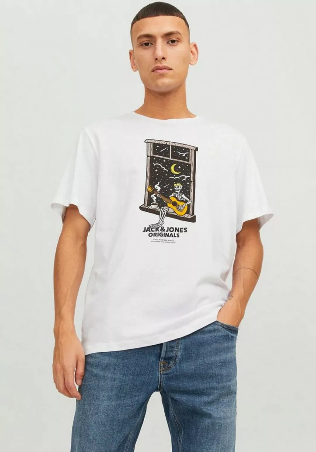 Jack & Jones Rundhalsshirt JORAFTERLIFE TEE SS CREW NECK SN günstig online kaufen