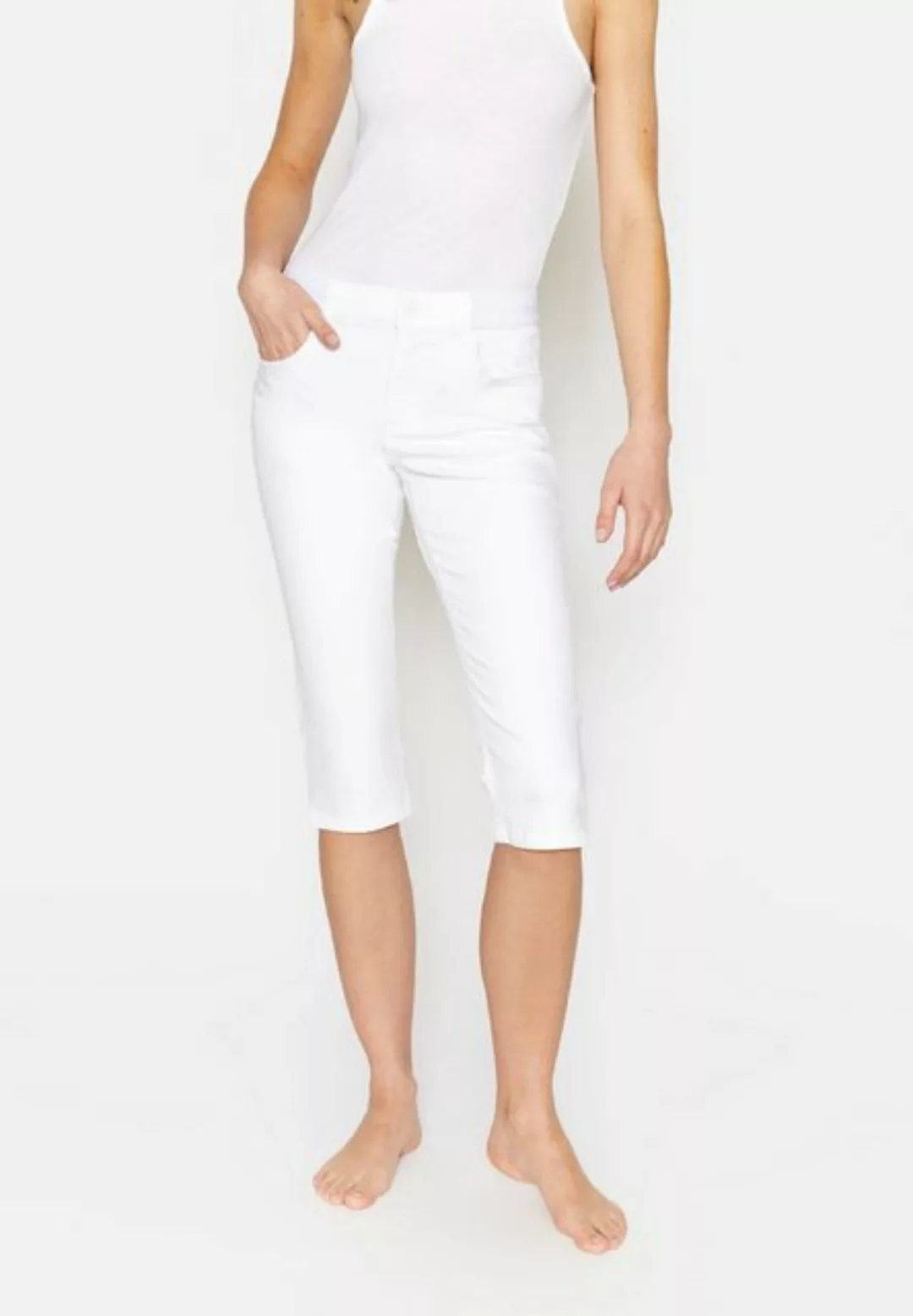 ANGELS Dehnbund-Jeans Kurze Jeans Onesize Capri günstig online kaufen