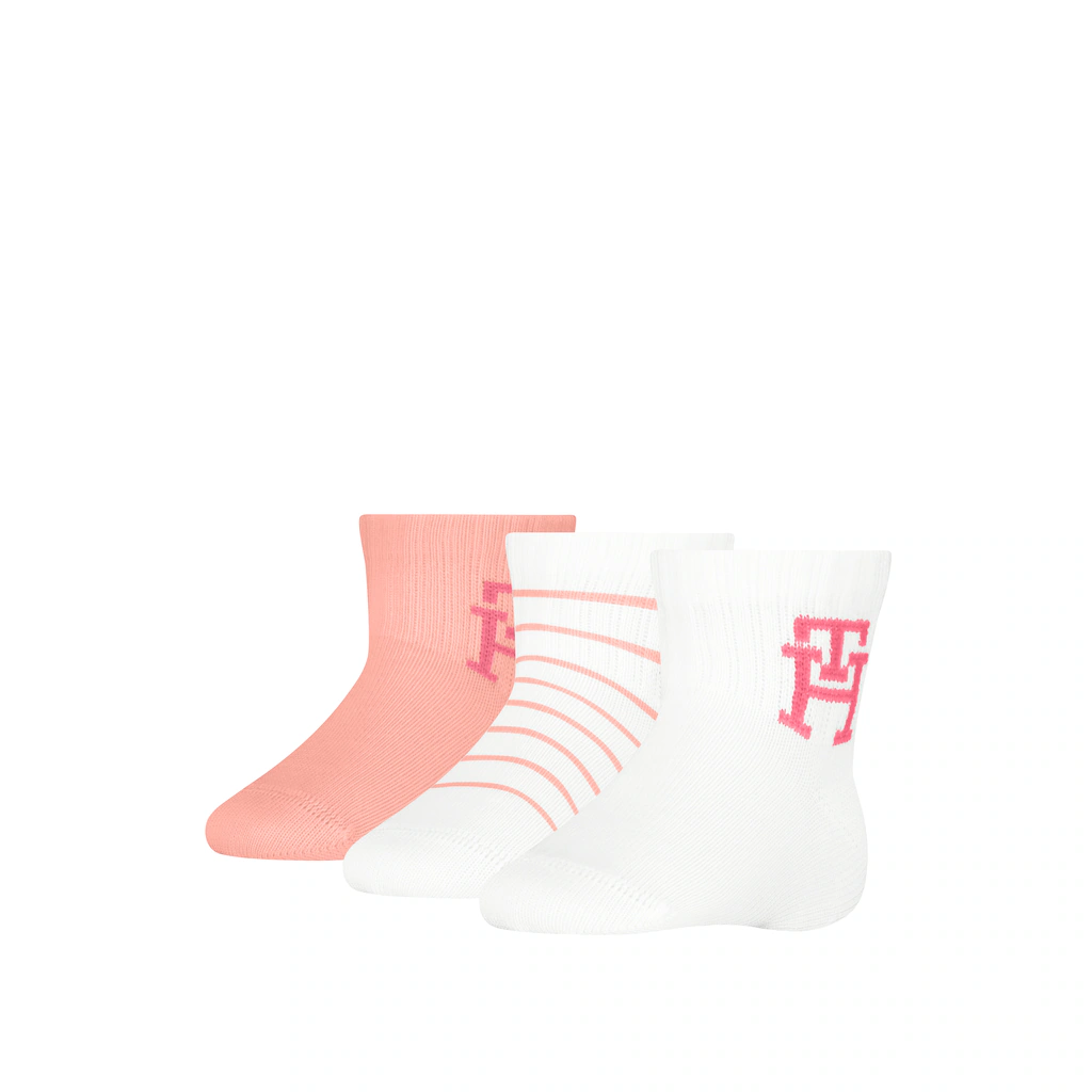 Tommy Hilfiger Socken "TH BABY SOCK 3P GIFTBOX MONOGRAM", (3 Paar) günstig online kaufen