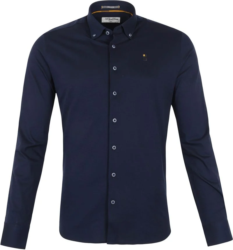 No-Excess Hemd Dunkel Blau - Größe XL günstig online kaufen