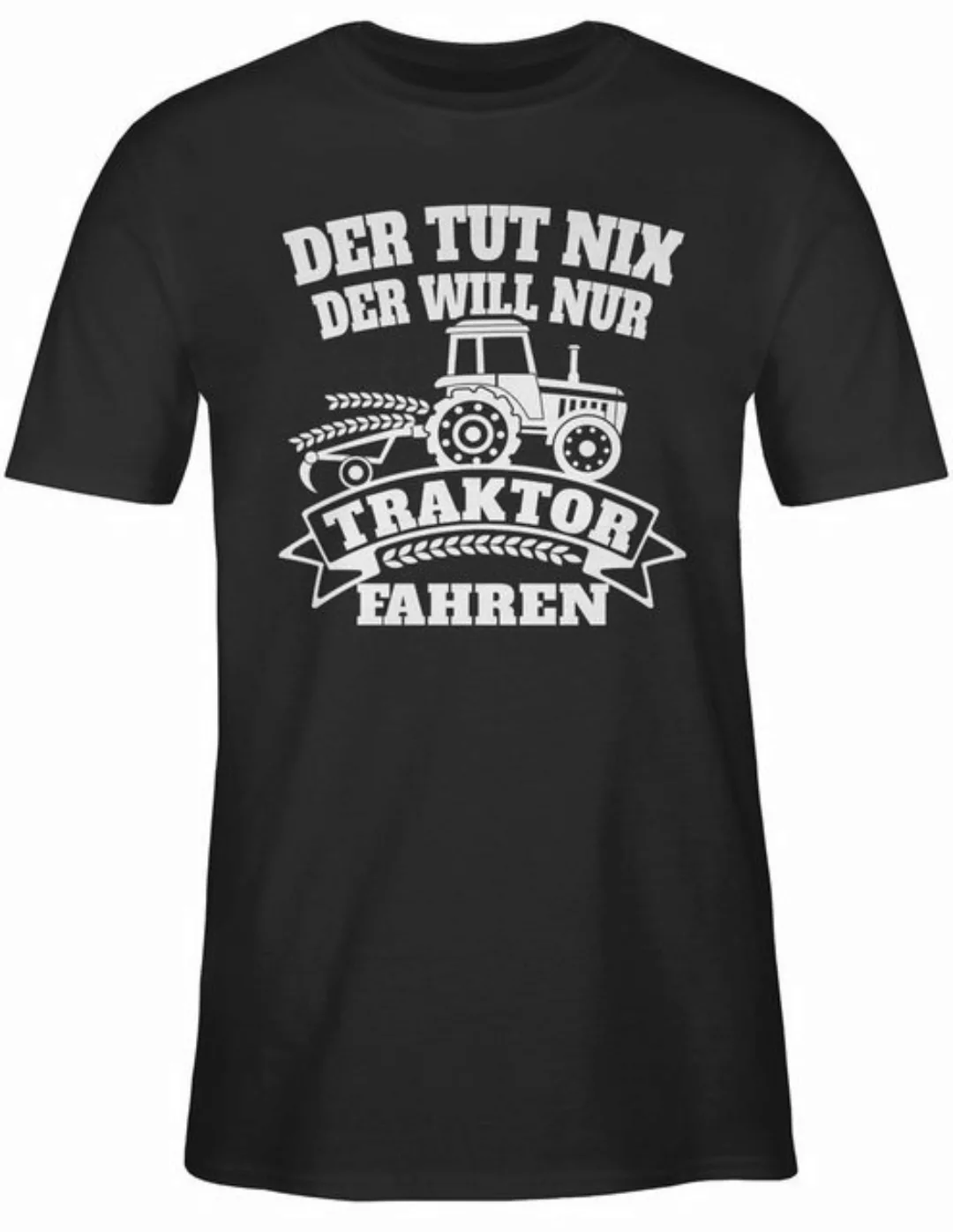 Shirtracer T-Shirt Der tut nix der will nur Traktor fahren Traktor günstig online kaufen