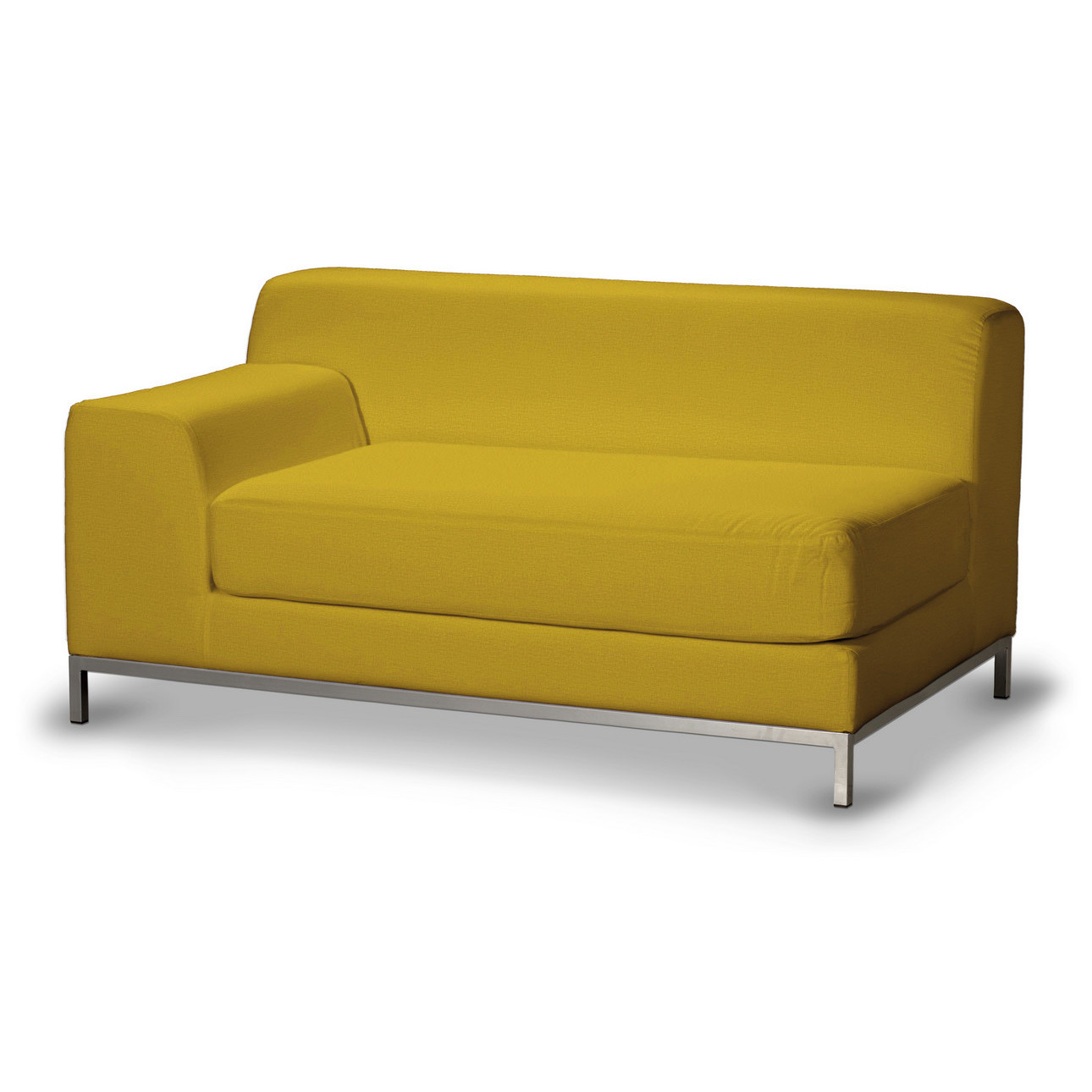 Bezug für Kramfors 2-Sitzer Sofa, Lehne links, honiggelb, Bezug für Kramfor günstig online kaufen