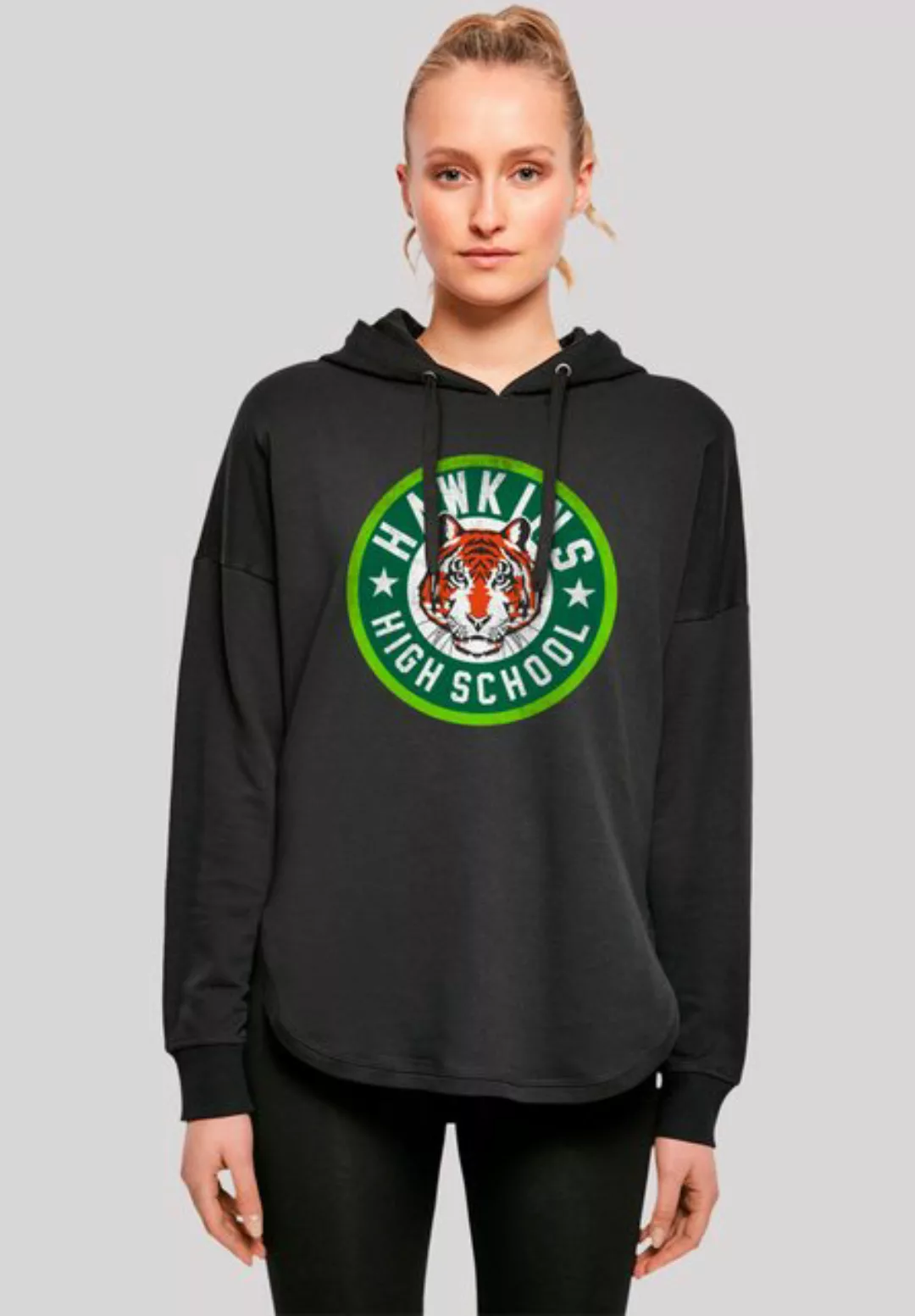 F4NT4STIC Kapuzenpullover "Stranger Things Hawkins Tiger Circle", Premium Q günstig online kaufen