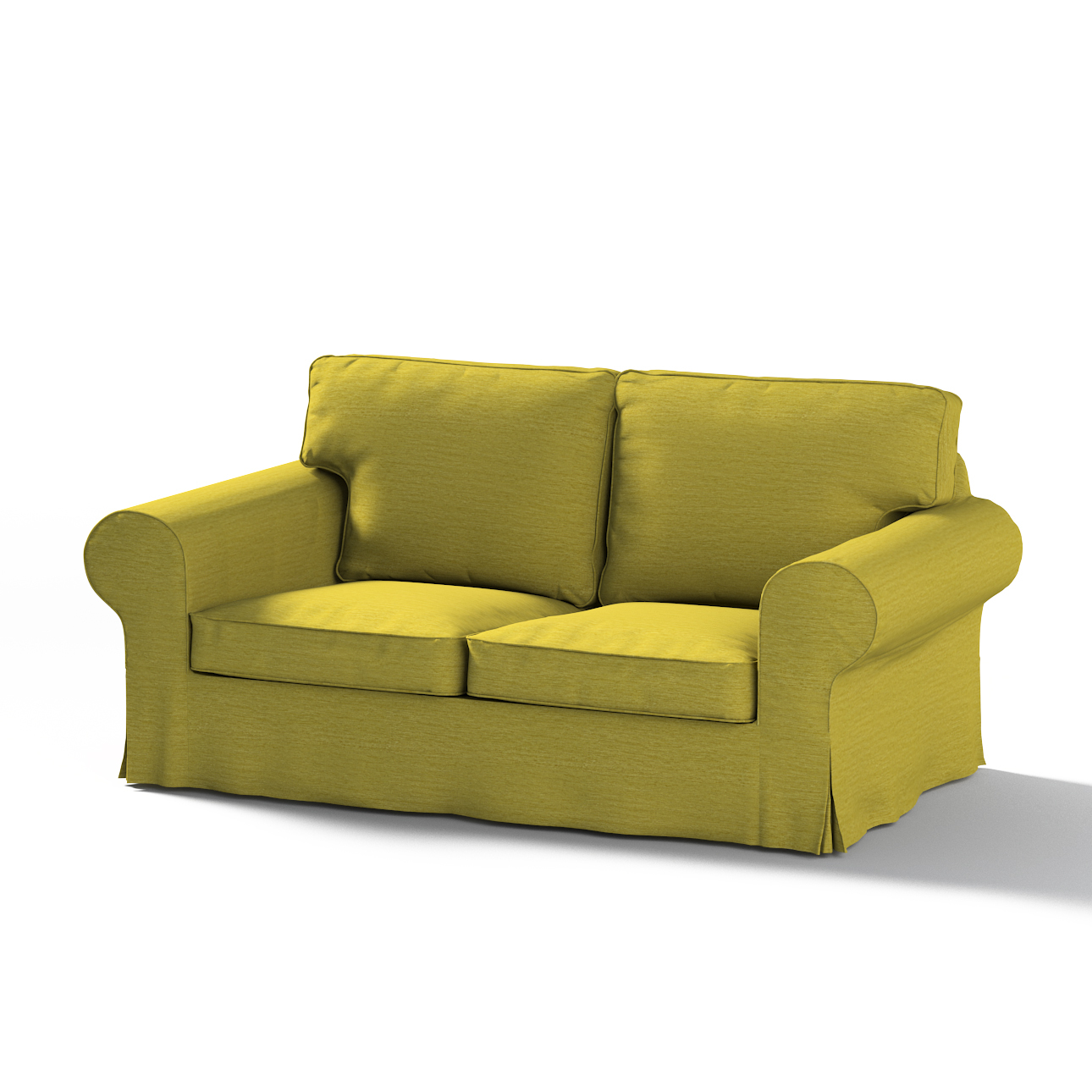 Bezug für Ektorp 2-Sitzer Sofa nicht ausklappbar, grün, Sofabezug für  Ekto günstig online kaufen