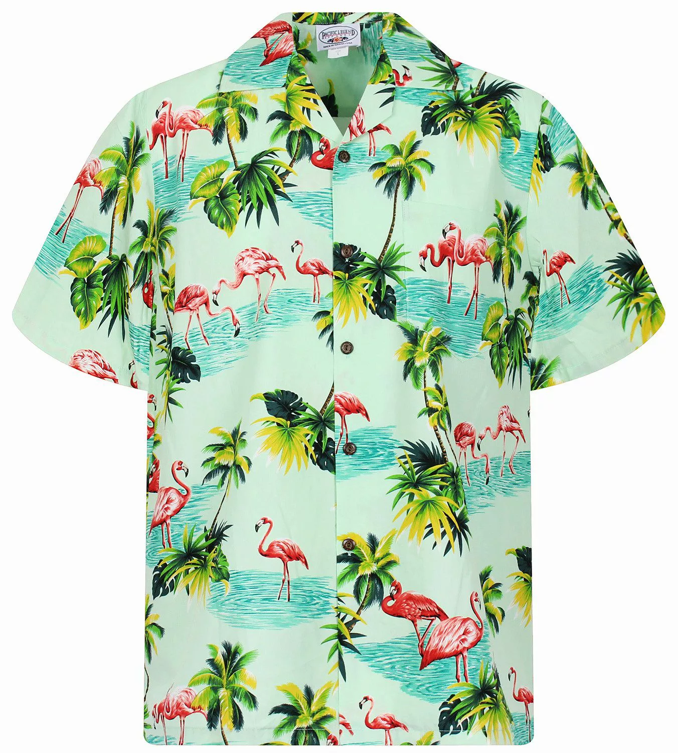 Pacific Legend Hawaiihemd Flamingo Original Hawaiihemd günstig online kaufen
