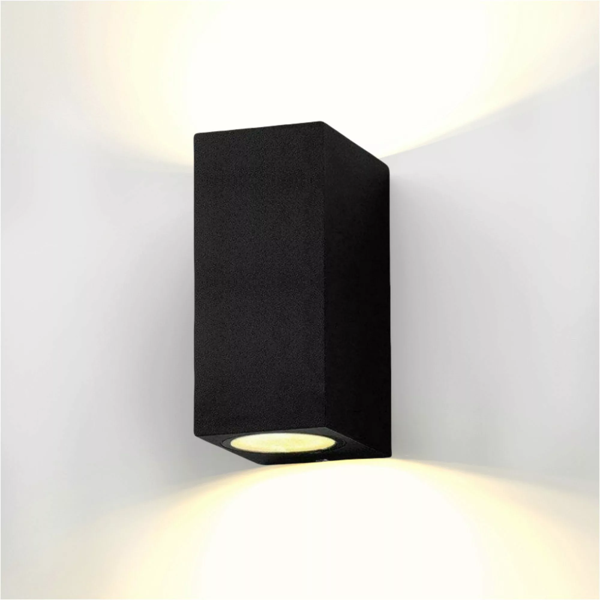 LETGOSPT Wandleuchte LED Außenleuchte Wand GU10 günstig online kaufen