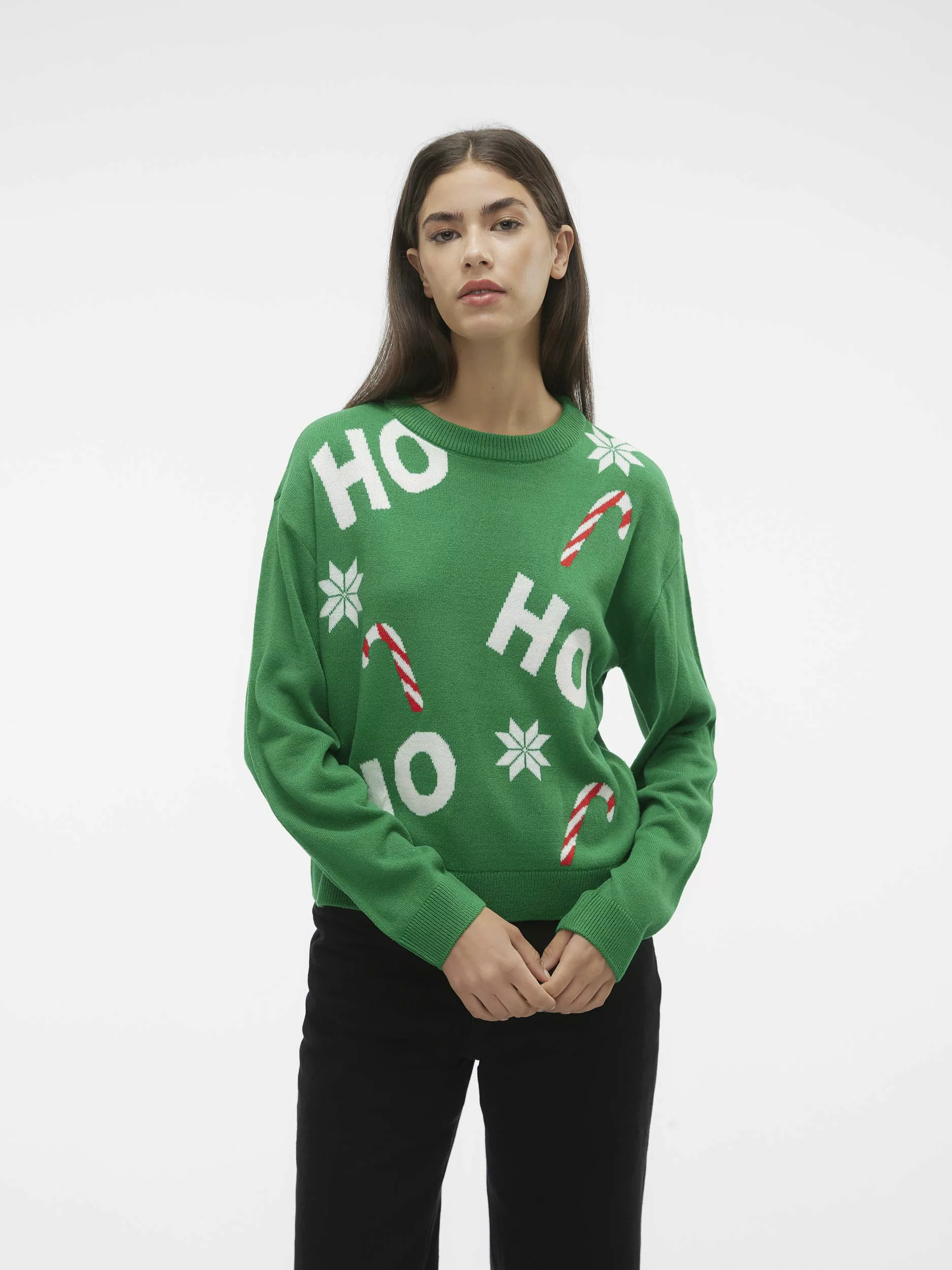 Vero Moda Weihnachtspullover "VMMIXEDXMAS LS O-NECK PULL. BOX XMAS" günstig online kaufen