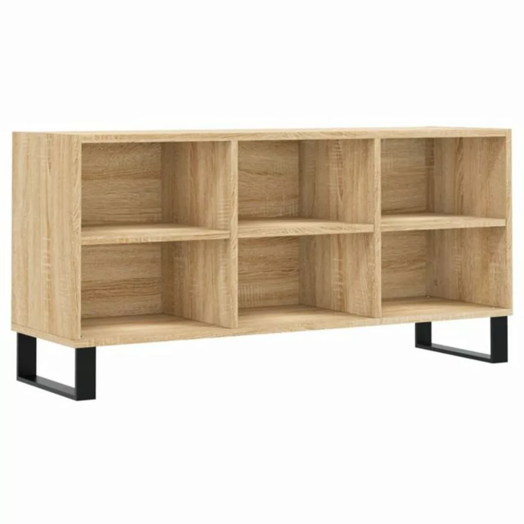 vidaXL TV-Schrank TV-Schrank Sonoma-Eiche 103,5x30x50 cm Holzwerkstoff (1-S günstig online kaufen