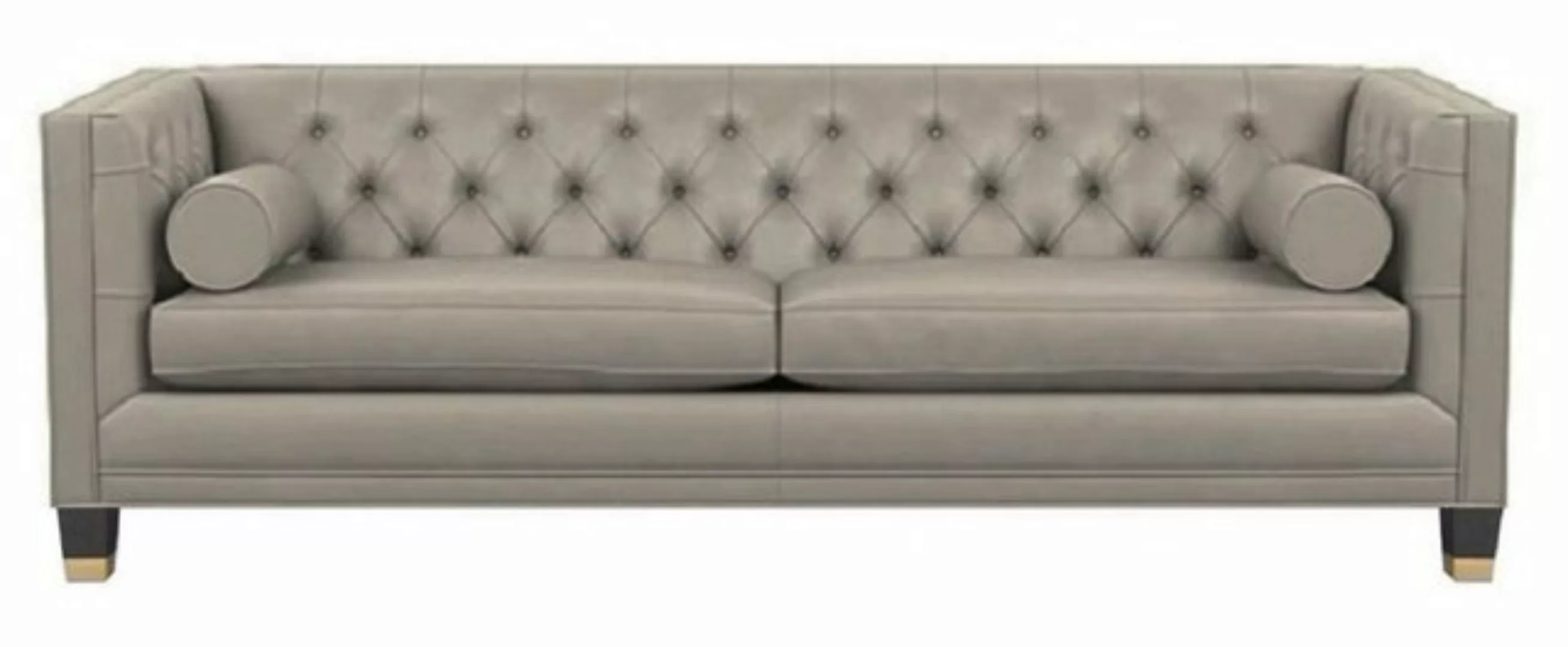 JVmoebel Sofa Chesterfield Wohnzimmer Sofa Design Couchen Braun, Made in Eu günstig online kaufen