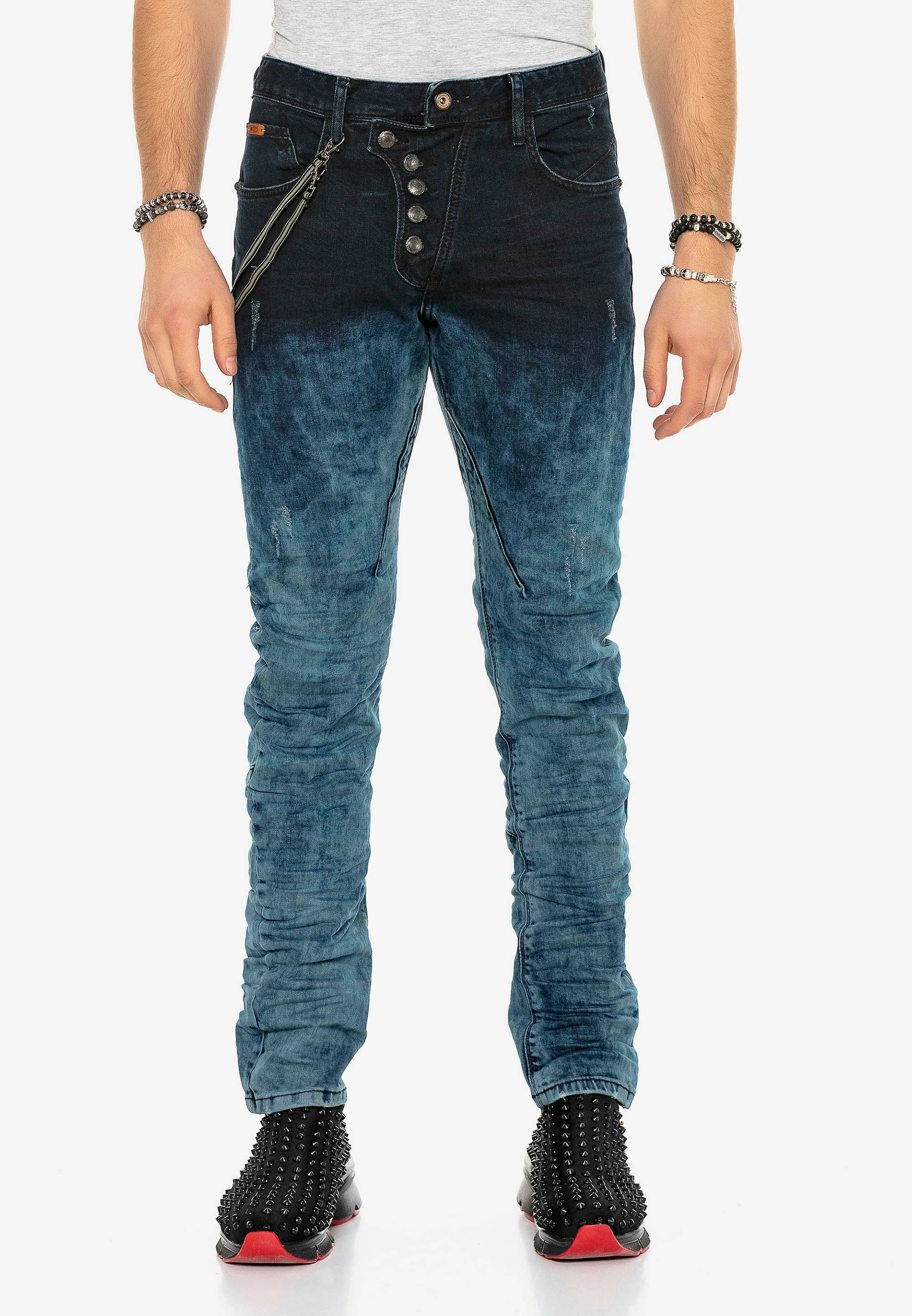 Cipo & Baxx Bequeme Jeans, im modernen Look in Straight Fit günstig online kaufen