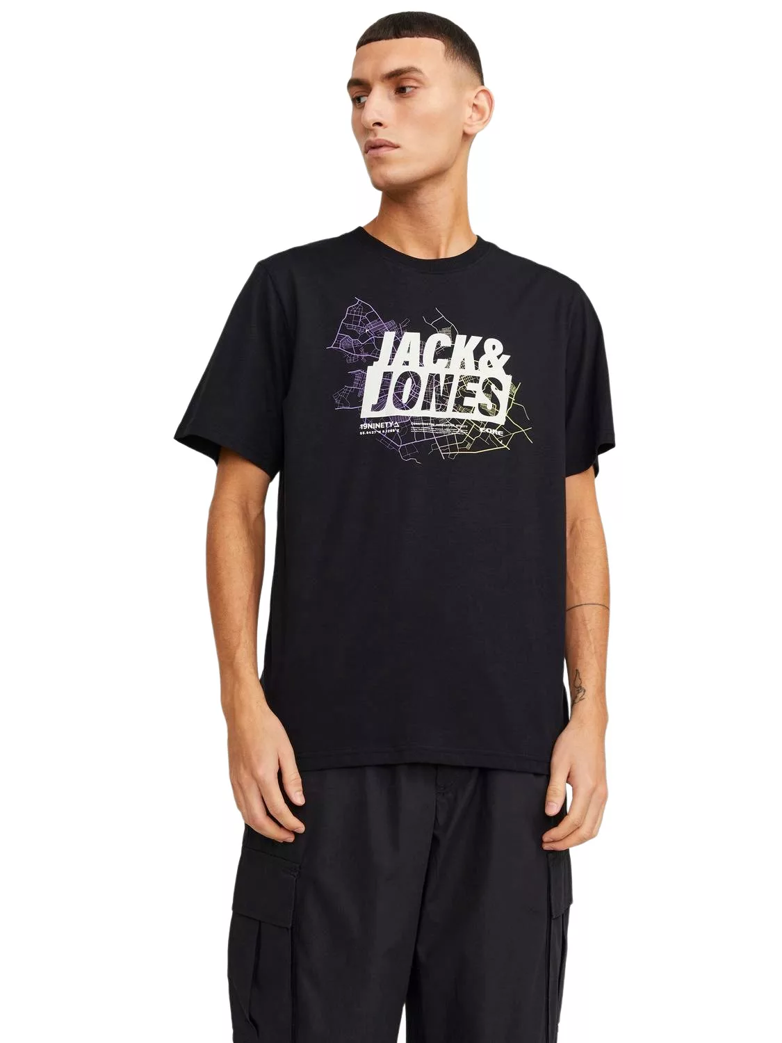 Jack & Jones Rundhalsshirt JCOMAP LOGO TEE SS CREW NECK SN günstig online kaufen