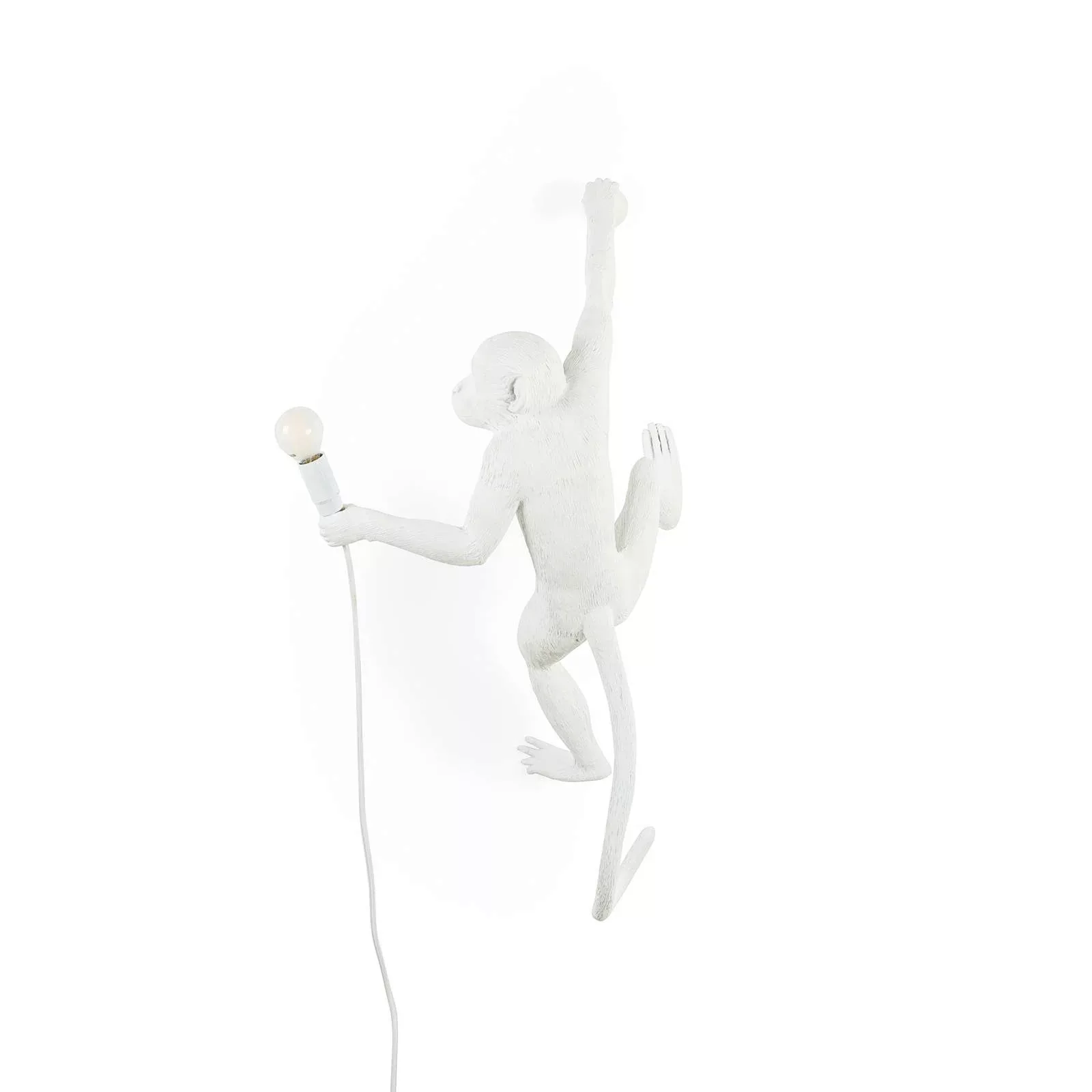 SELETTI Monkey Lamp LED-Deko-Wandlampe weiß rechts günstig online kaufen