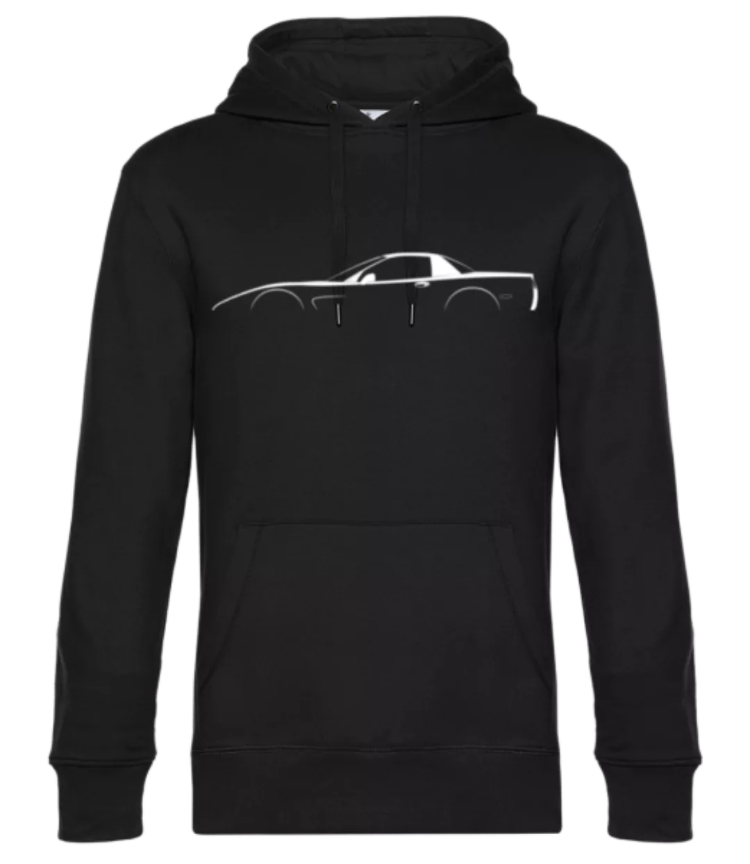 'Chevrolet Corvette C5' Silhouette · Unisex Premium Hoodie günstig online kaufen