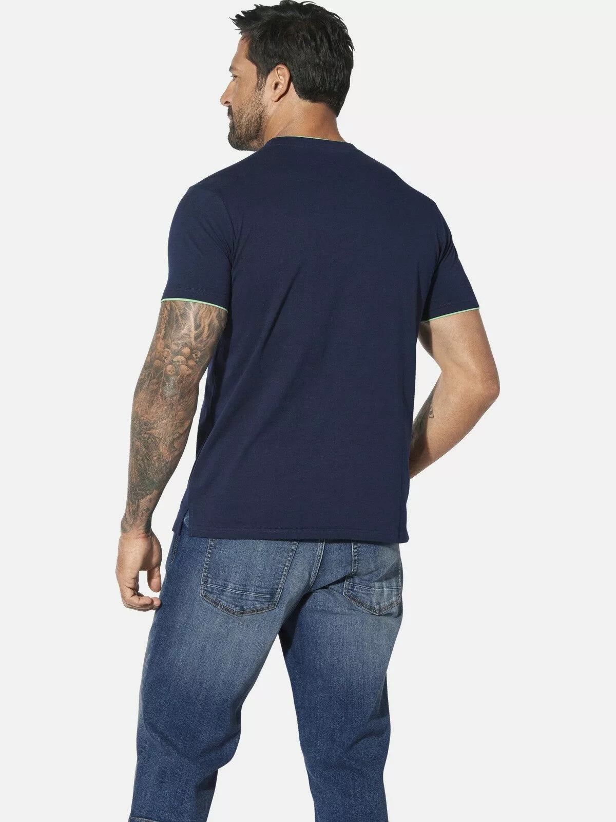 Jan Vanderstorm T-Shirt HAKEJAN mit grafischem günstig online kaufen