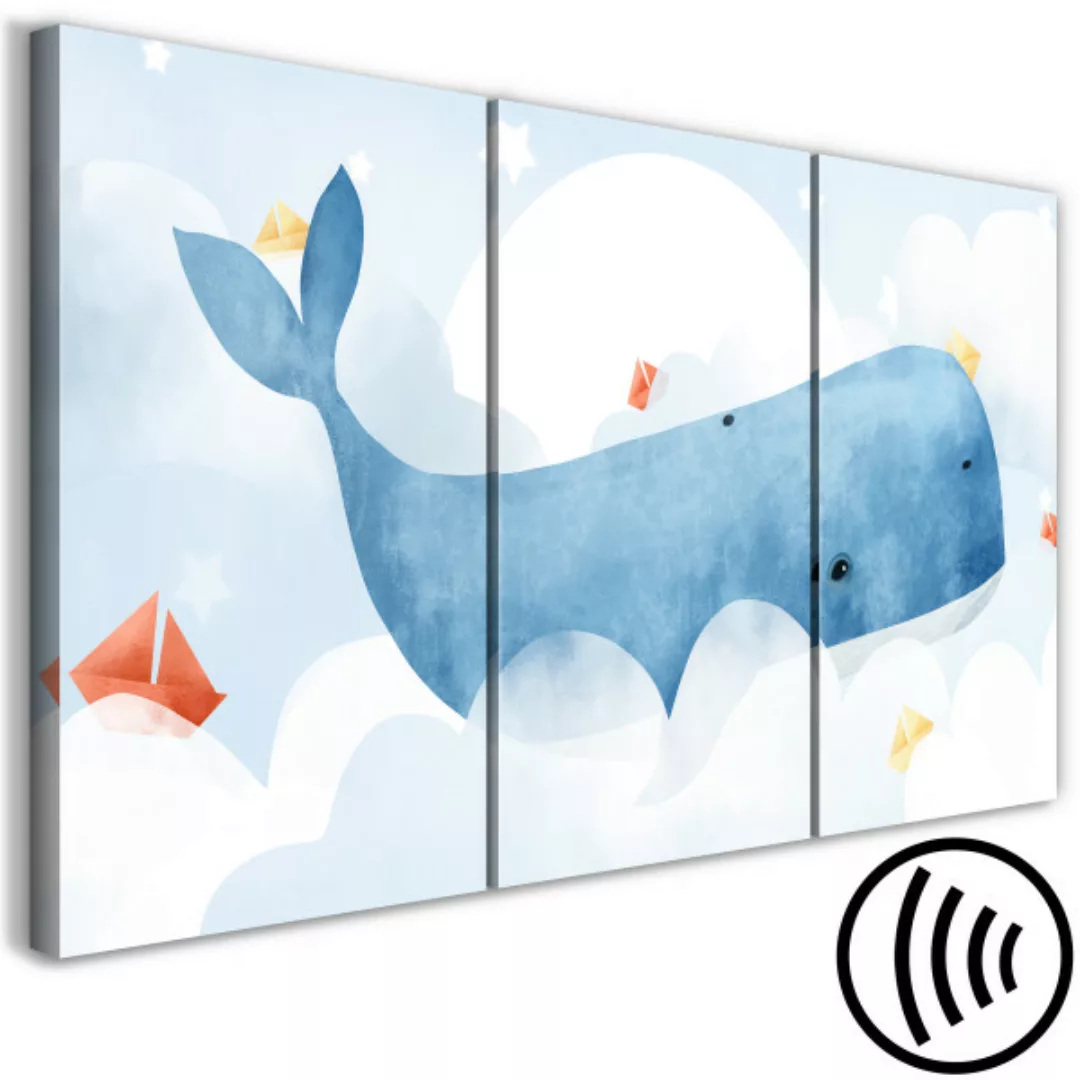 Wandbild Dream Of Whales (3 Parts) XXL günstig online kaufen