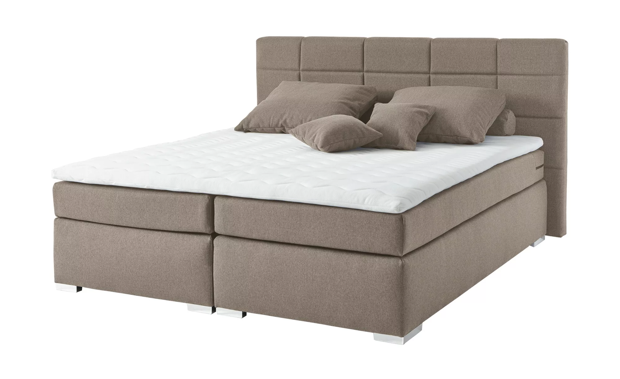 set one by Musterring Boxspringbett   Memphis B - beige - 162 cm - 116 cm - günstig online kaufen