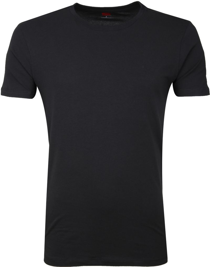 Levi's T-shirt Rund Hals Schwarz 2Pack - Größe L günstig online kaufen