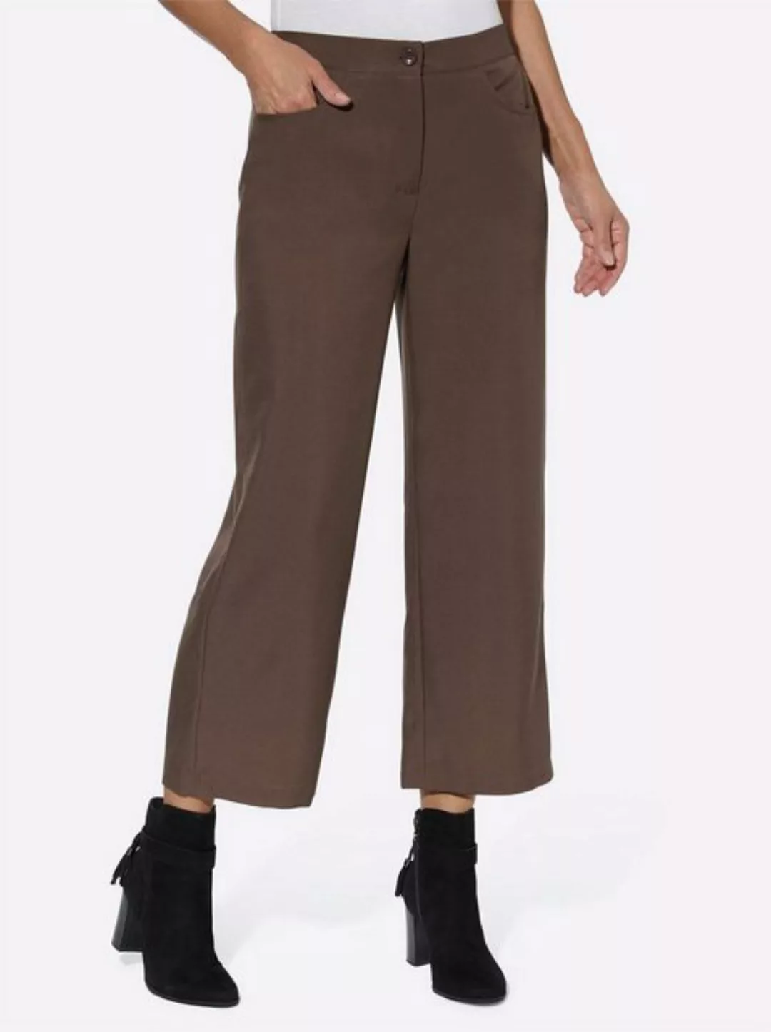 Sieh an! Jerseyhose Culotte Innenbeinlänge ca. 65 cm günstig online kaufen