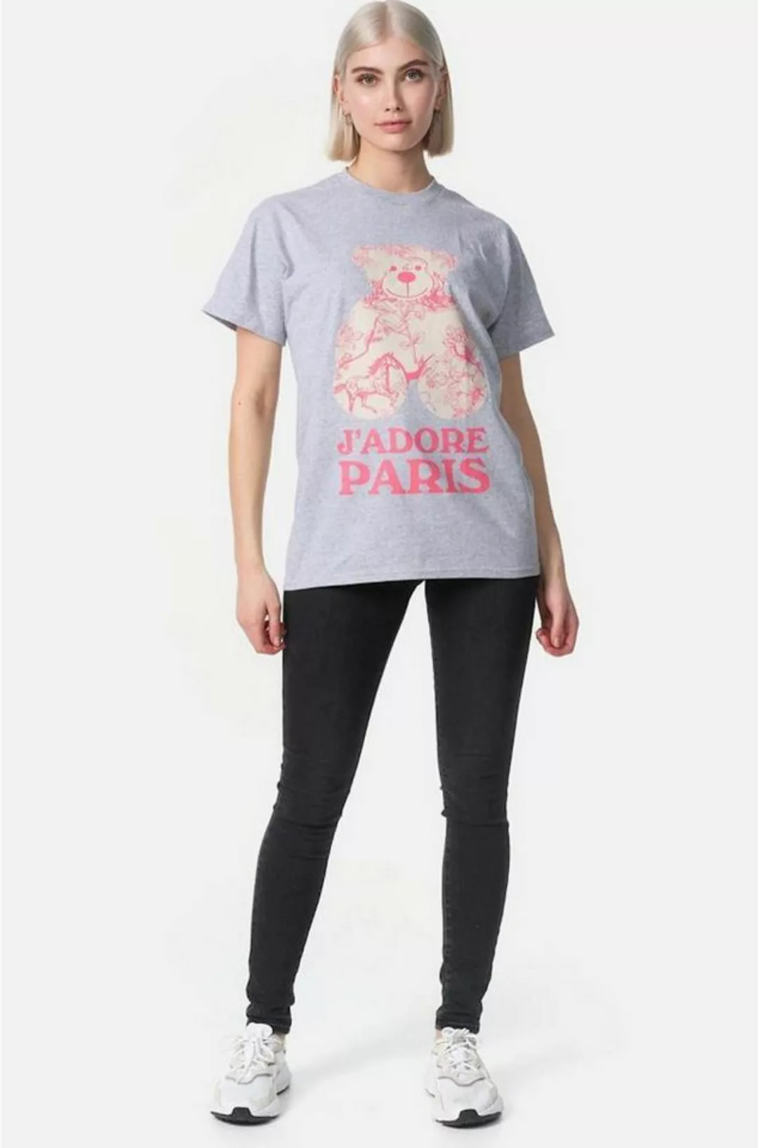 Worldclassca T-Shirt Worldclassca T-Shirt Teddy Paris Tee Sommer Oberteil günstig online kaufen