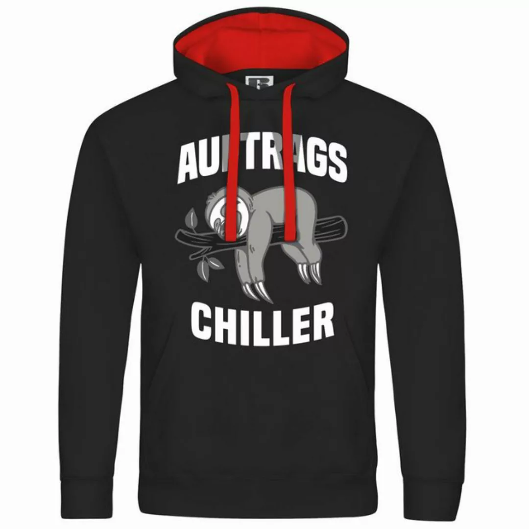 deinshirt Kapuzenpullover Herren Kapuzenpullover Auftrags Chiller Faultier günstig online kaufen