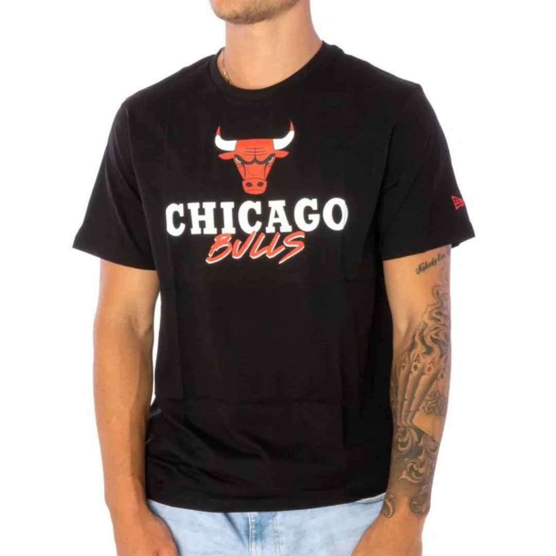 New Era T-Shirt T-Shirt New Era NBA Script Chicago Bulls günstig online kaufen