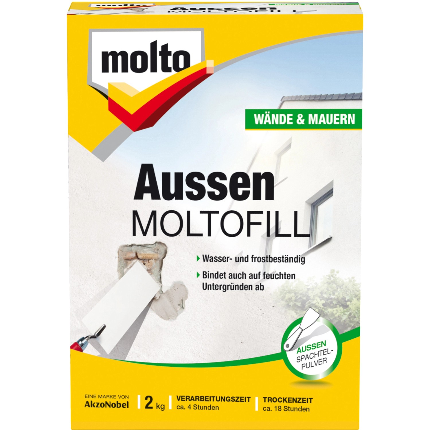 Molto Außen Moltofill Außen-Spachtelpulver 2 kg günstig online kaufen