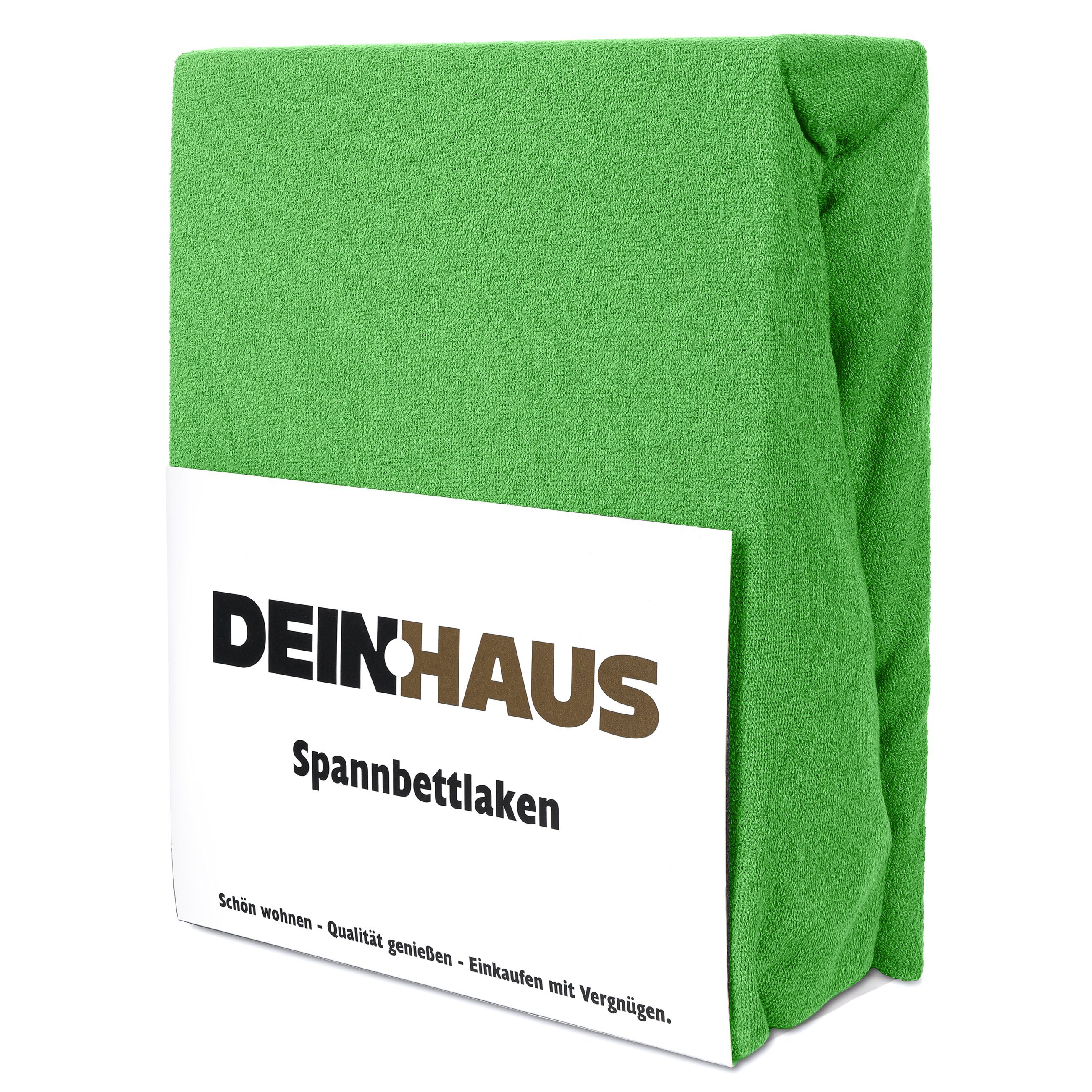 DH DEIN . HAUS Spannbettlaken Frottee, günstig online kaufen