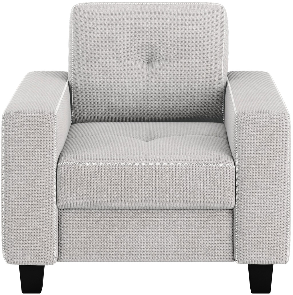 Places of Style Sessel »Varese«, Kreuznaht in beige günstig online kaufen