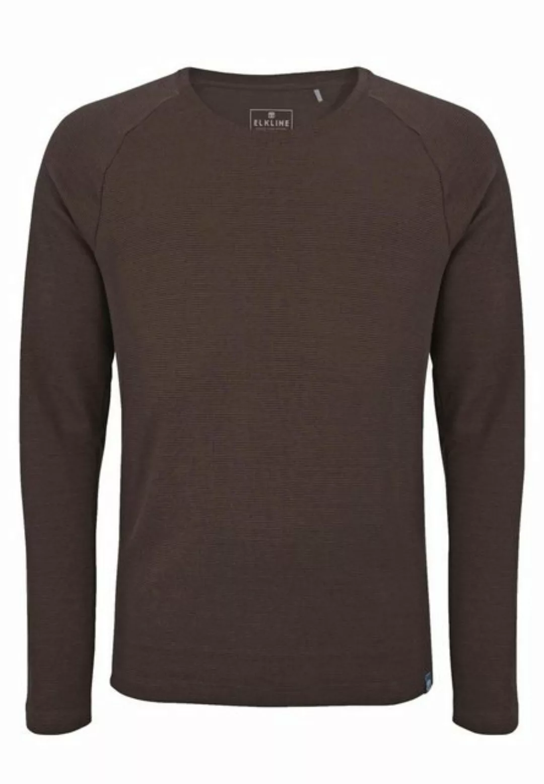 Elkline Langarmshirt Longsleeve Basic eng anliegend günstig online kaufen