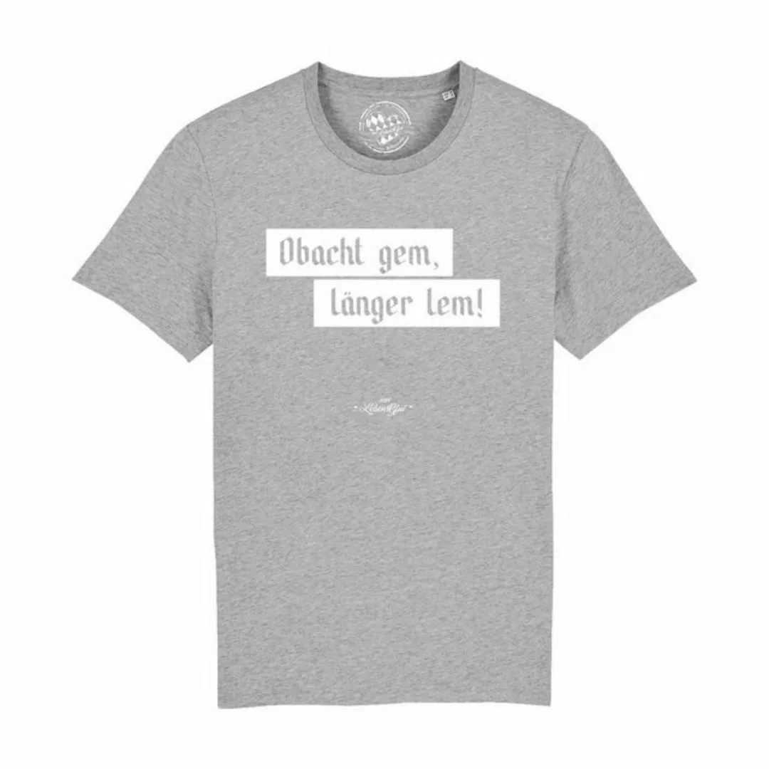 Bavariashop T-Shirt Herren T-Shirt "Obacht gem... günstig online kaufen