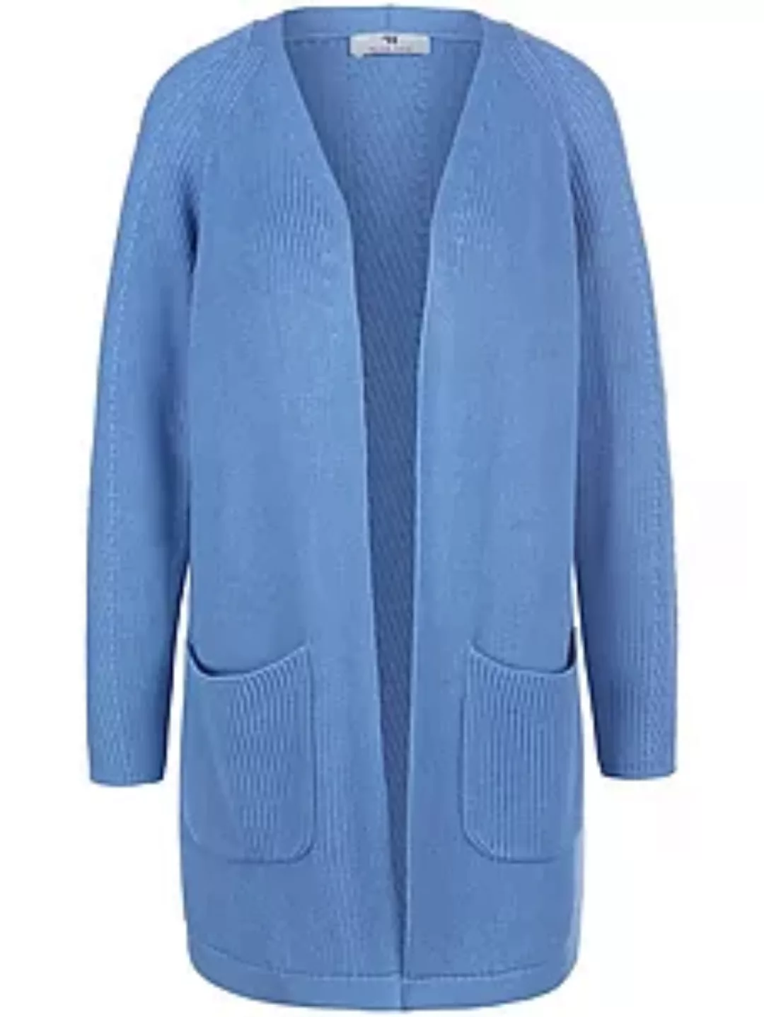 Strickjacke Peter Hahn blau günstig online kaufen