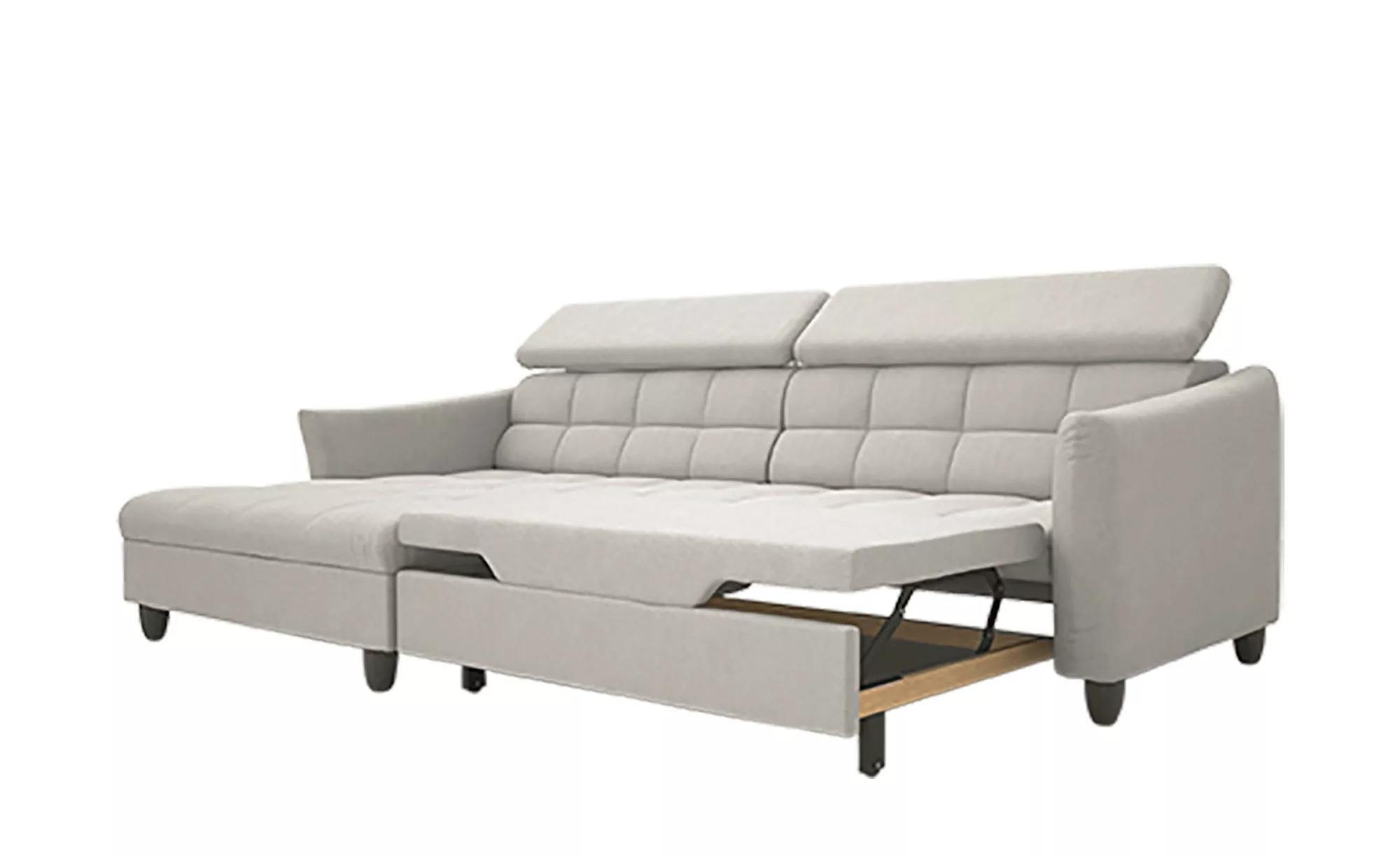 Ecksofa  Prado ¦ grau ¦ Maße (cm): B: 270 H: 85 T: 174 Polstermöbel > Sofas günstig online kaufen