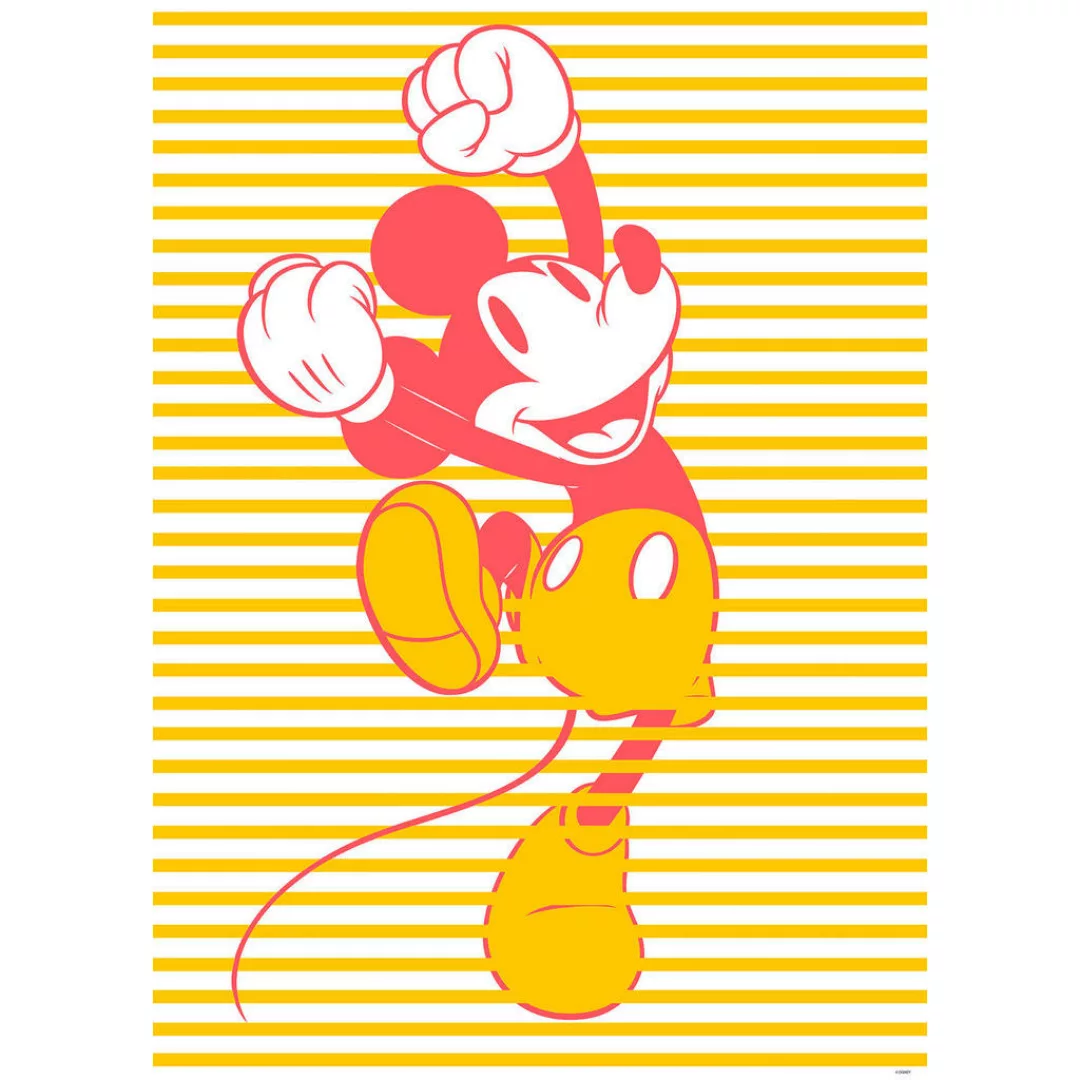 Komar Wandbild Mickey Unwind Disney B/L: ca. 50x70 cm günstig online kaufen